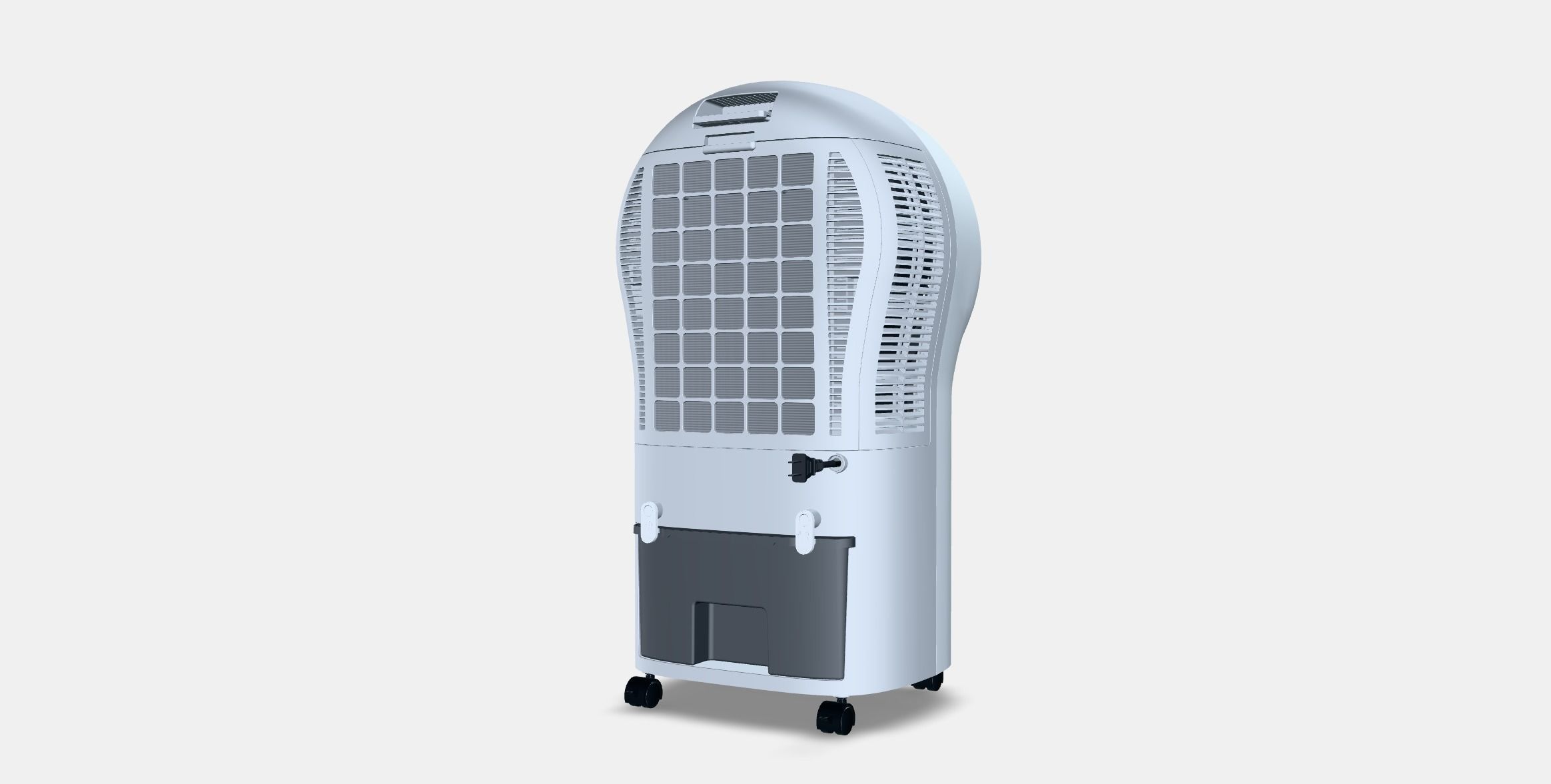 Siguro FC-C35 Velvet Wind White Low-poly 3D model_5