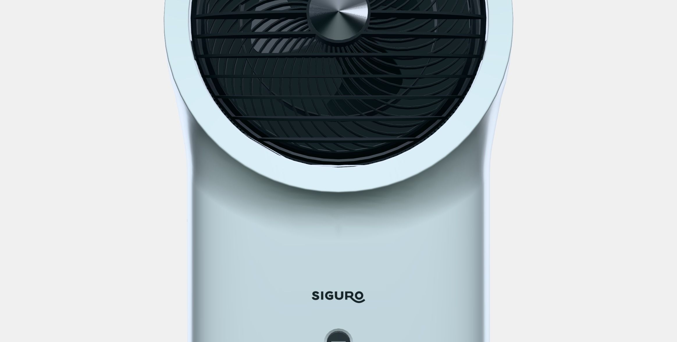 Siguro FC-C35 Velvet Wind White Low-poly 3D model_11