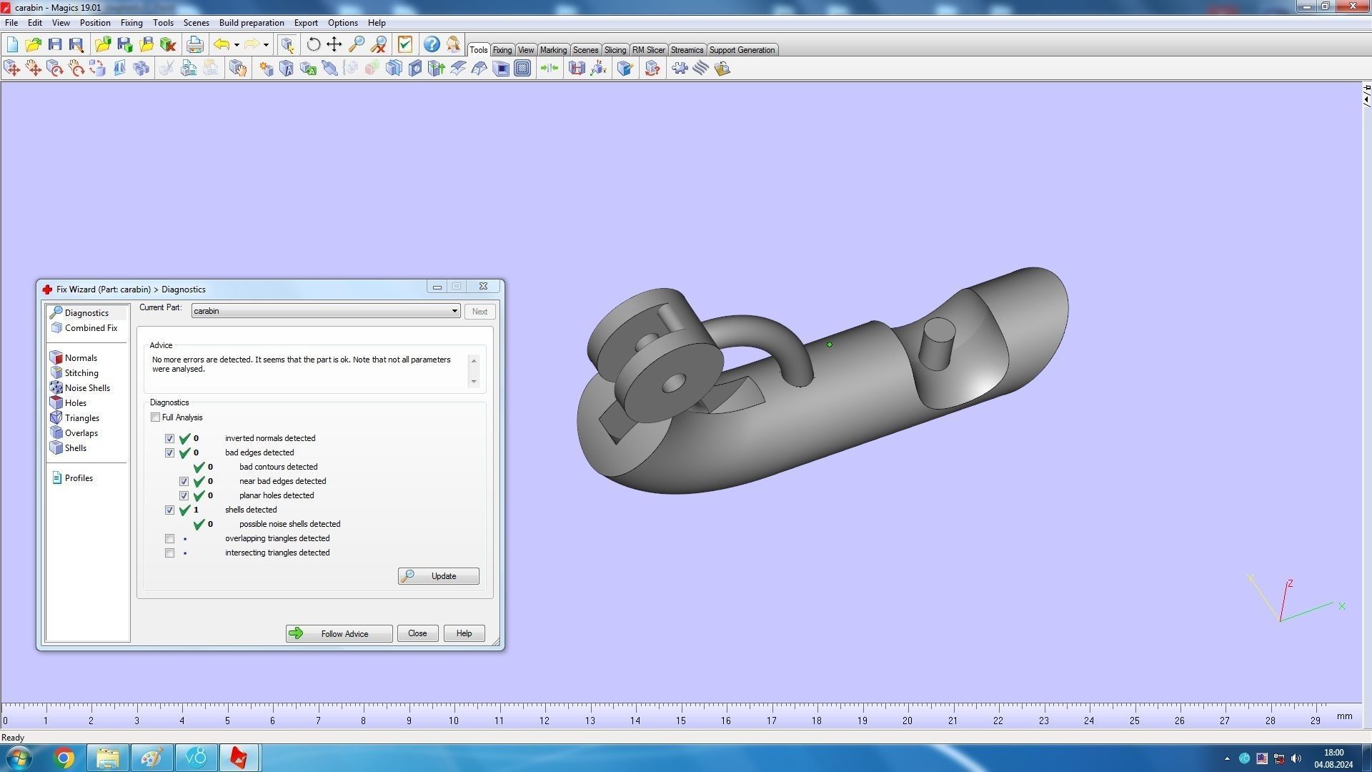 Conical Link Station Thorns Bracelet 3D print model_20