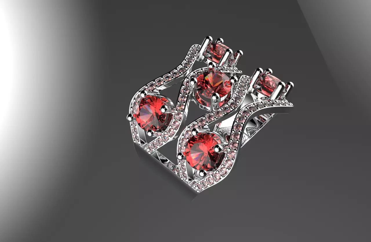 jewelry ring 24 3D print model_0