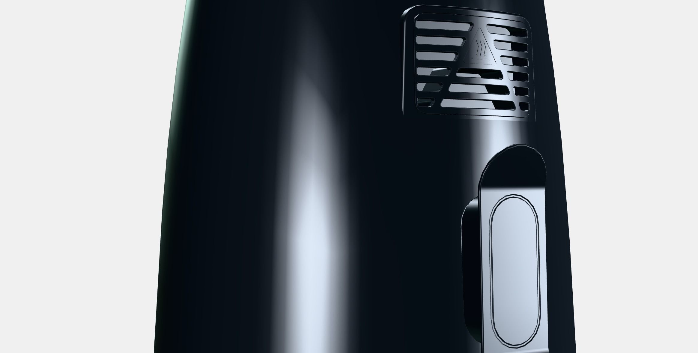 Siguro AF-G250B Easy Fry Low-poly 3D model_2