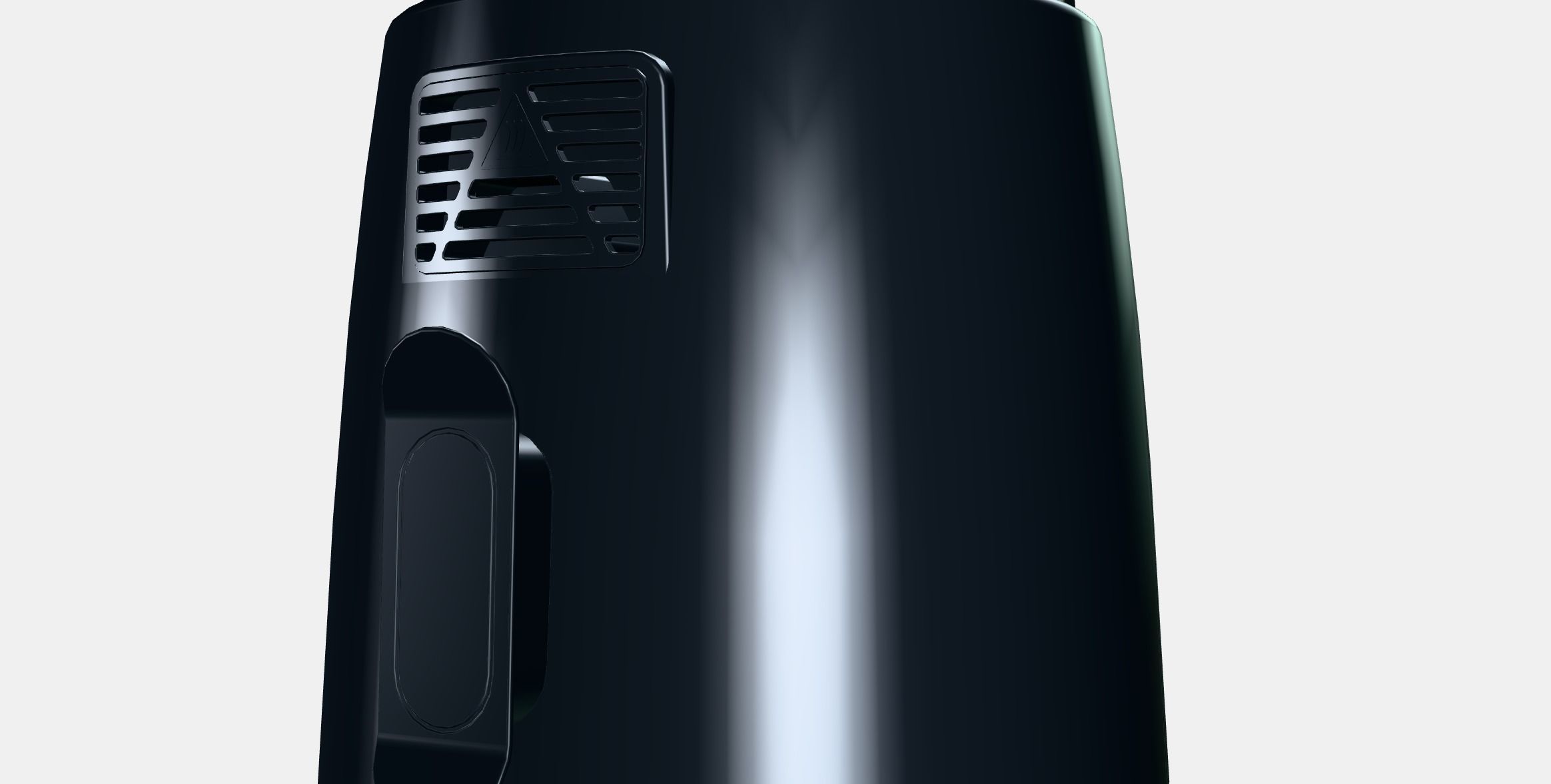 Siguro AF-G250B Easy Fry Low-poly 3D model_6