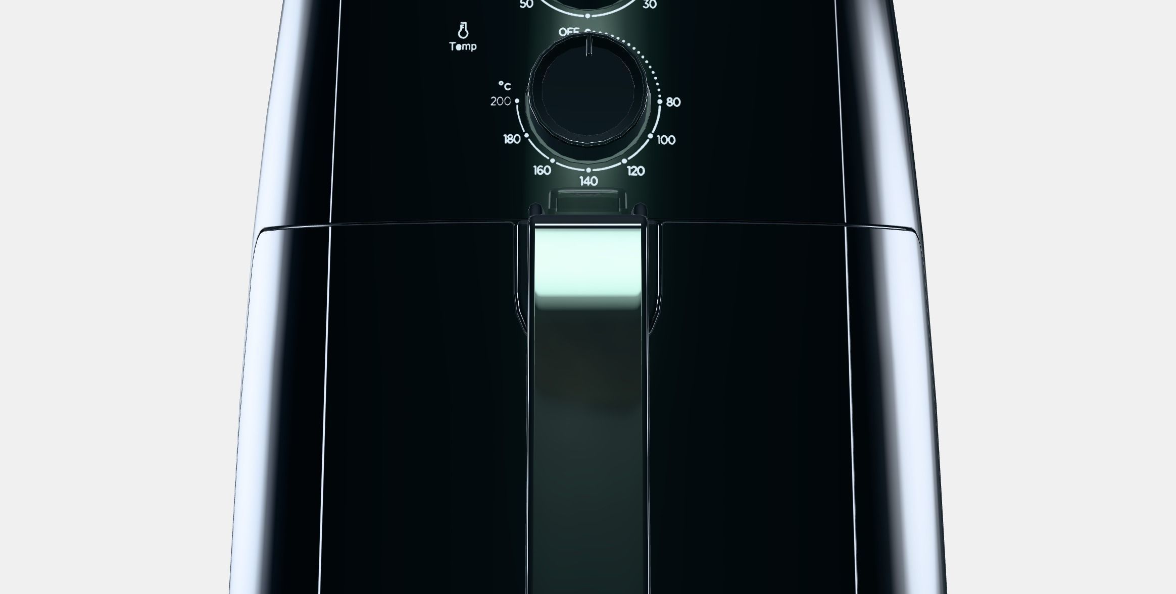 Siguro AF-G250B Easy Fry Low-poly 3D model_11