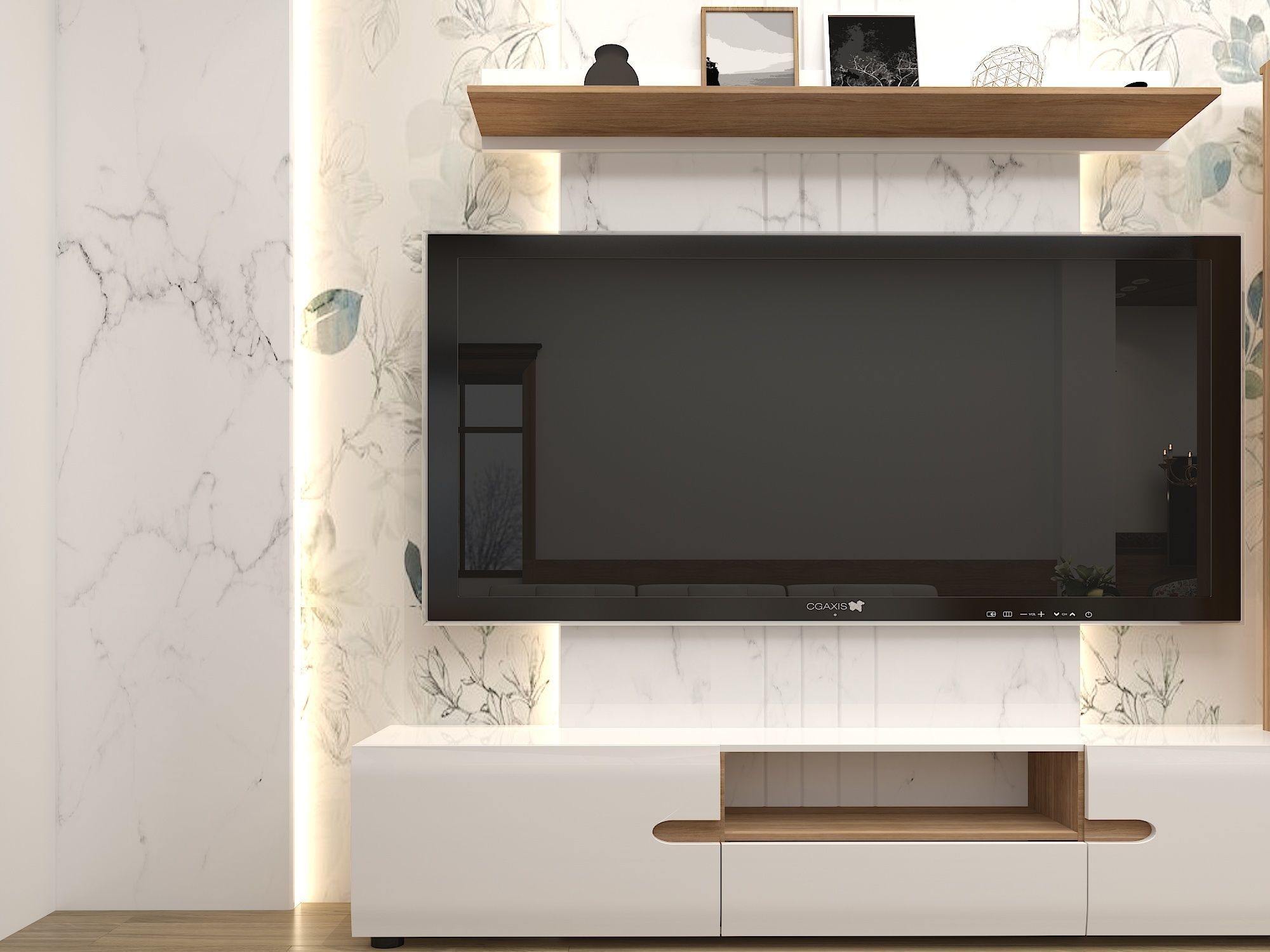 Tv Unit 3D model_2