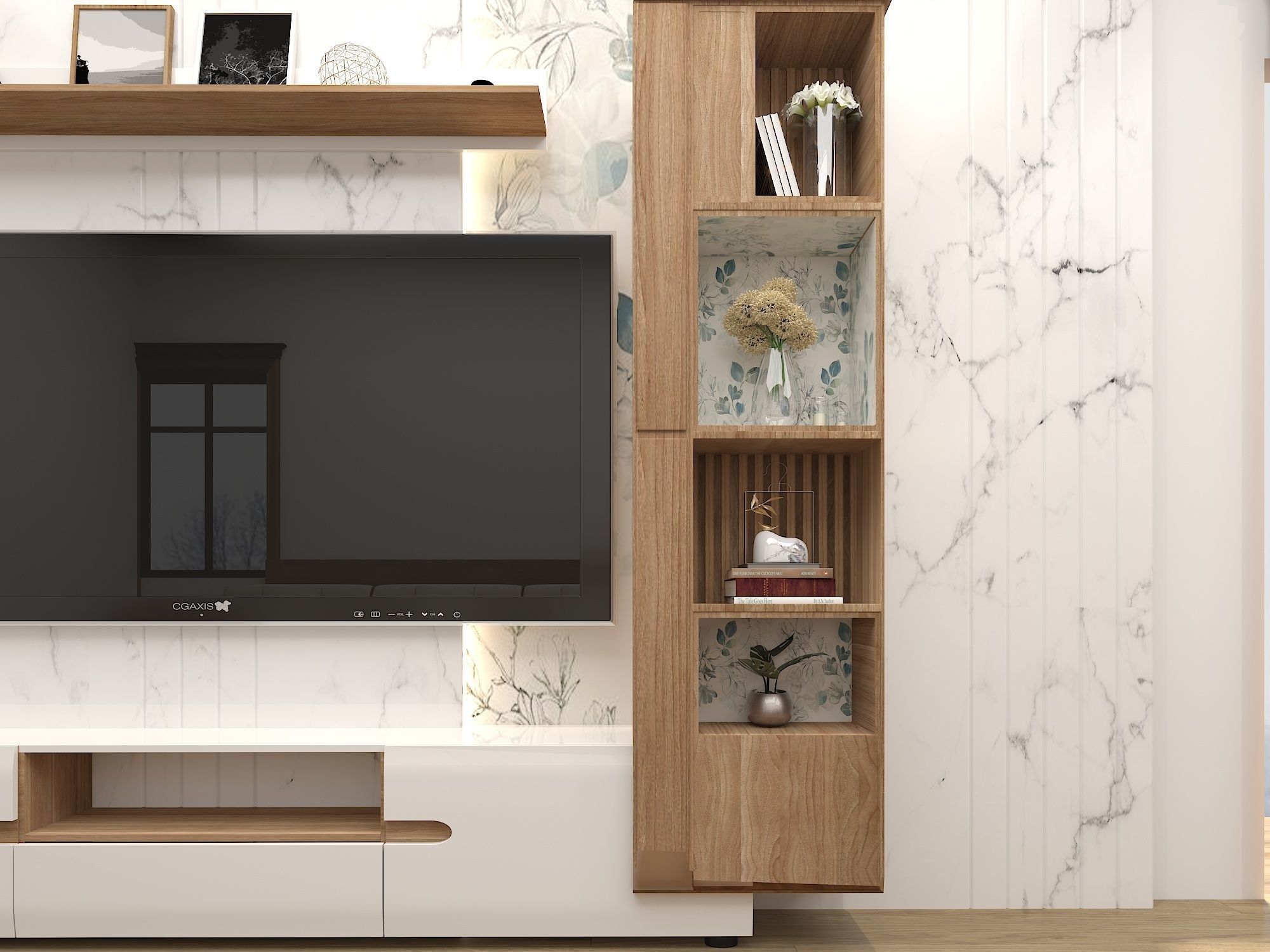 Tv Unit 3D model_1