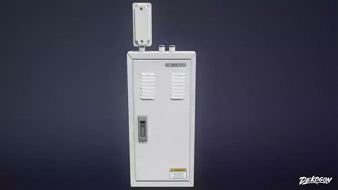 HIGH SCHOOL CLASSROOM - Fusebox 01 - LOW POLY