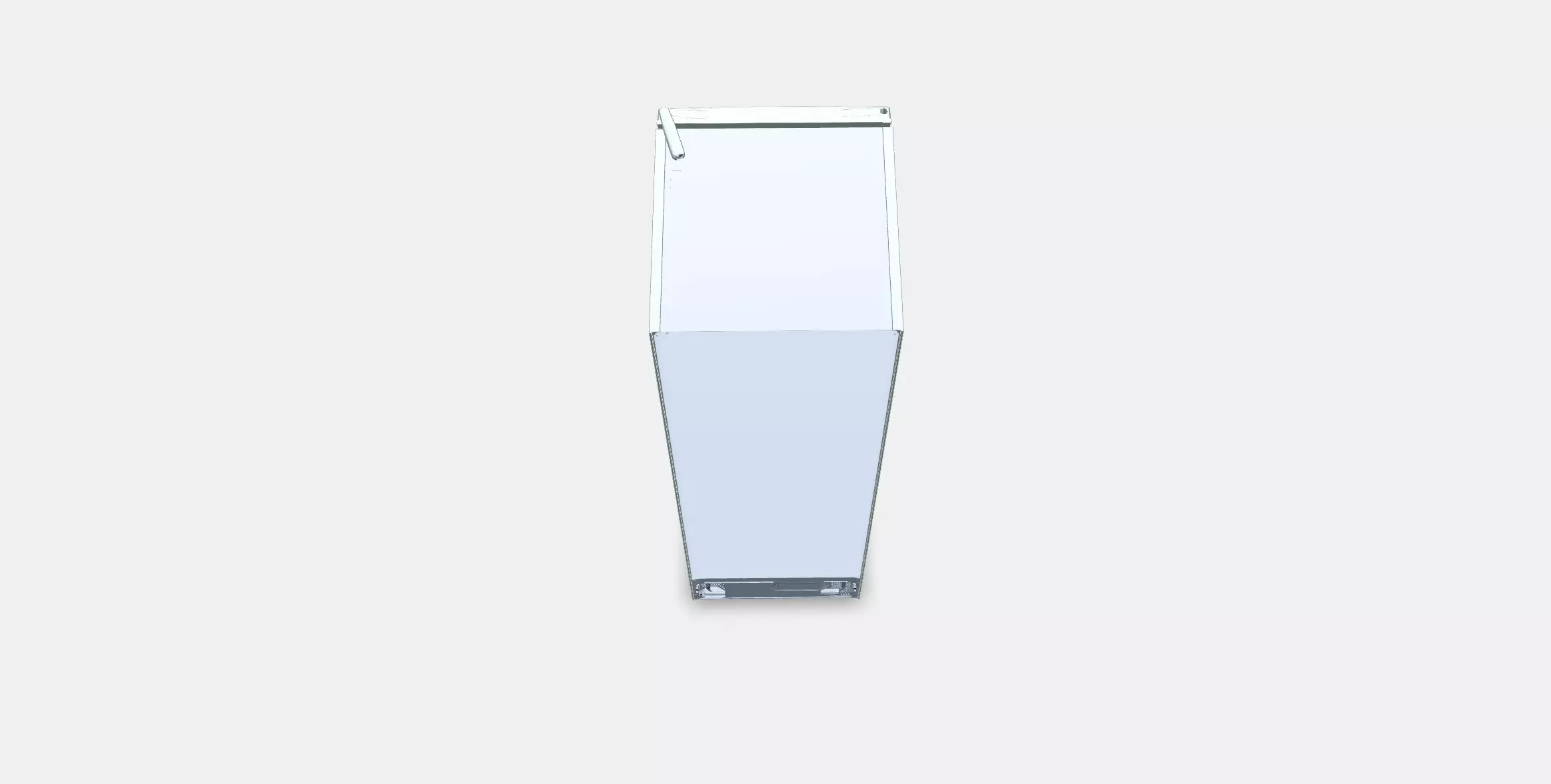BOSCH KGN397ICT Low-poly 3D model