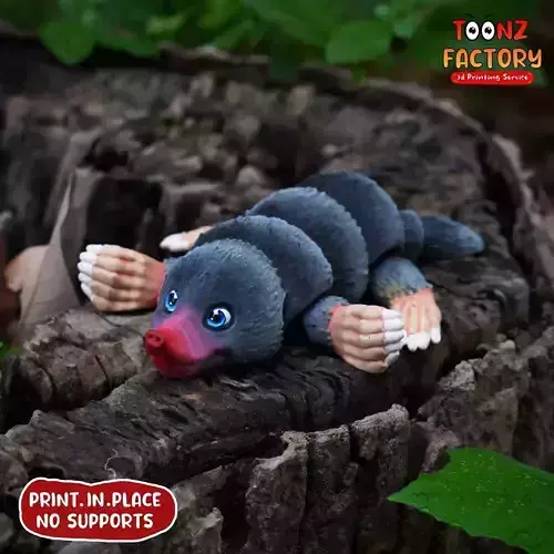 PRINT IN PLACE CUTE FLEXI MOLE