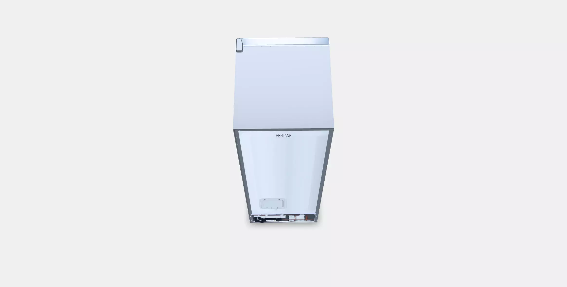 GORENJE NRC6194SXL5M MetalCool Low-poly 3D model_0