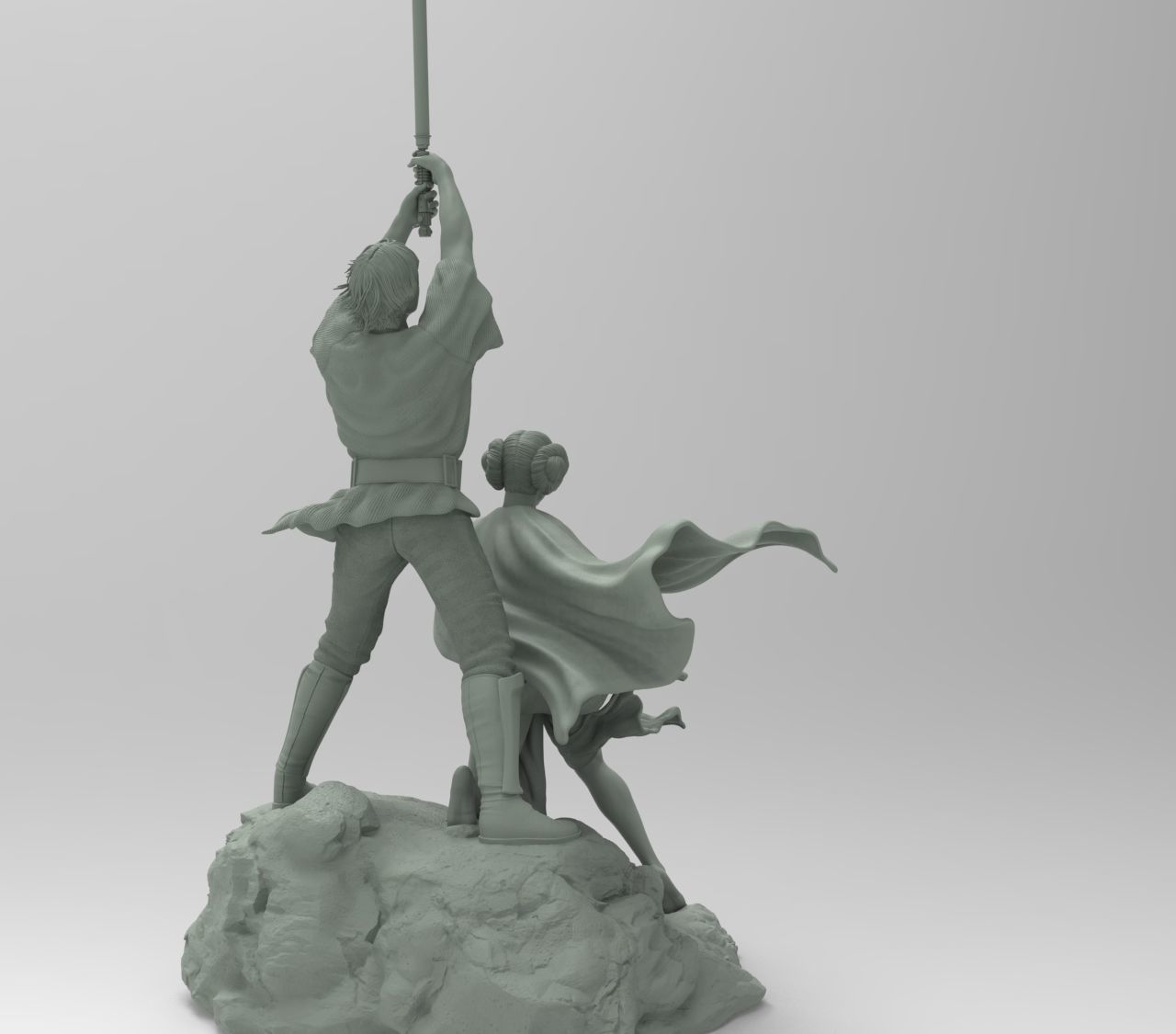 Starwars New Hope Scene 3D print model_6