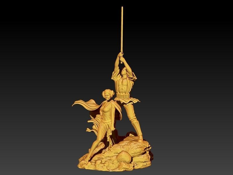 Starwars New Hope Scene 3D print model_16