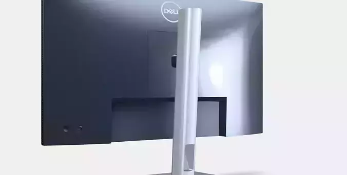 238 Dell P2422H Professional Low-poly 3D model
