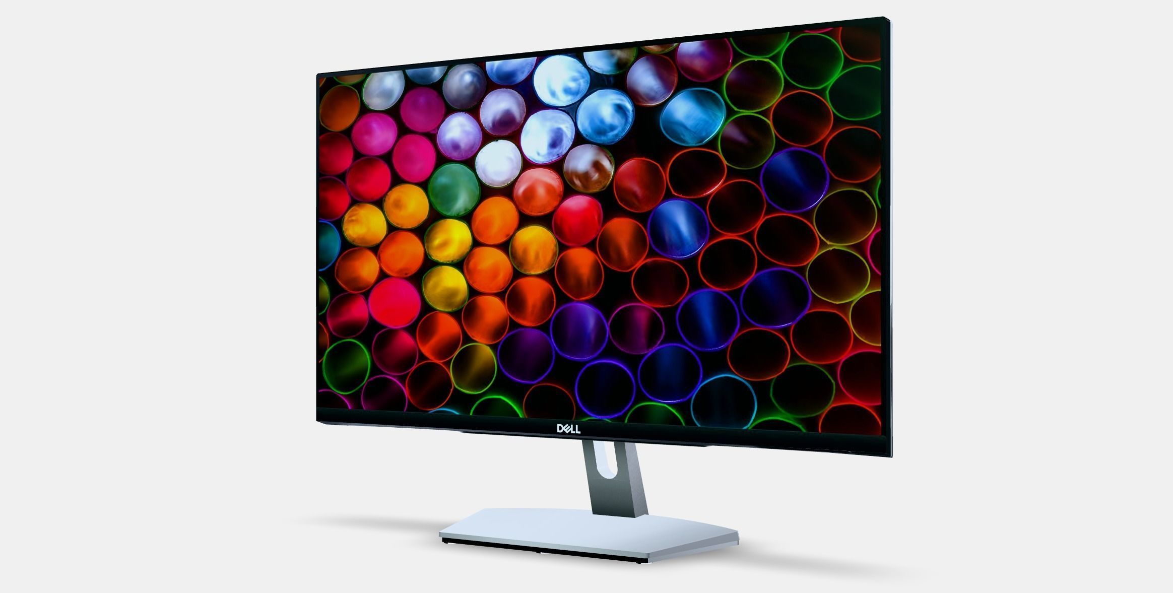 238 Dell S2421H Style Low-poly 3D model_12