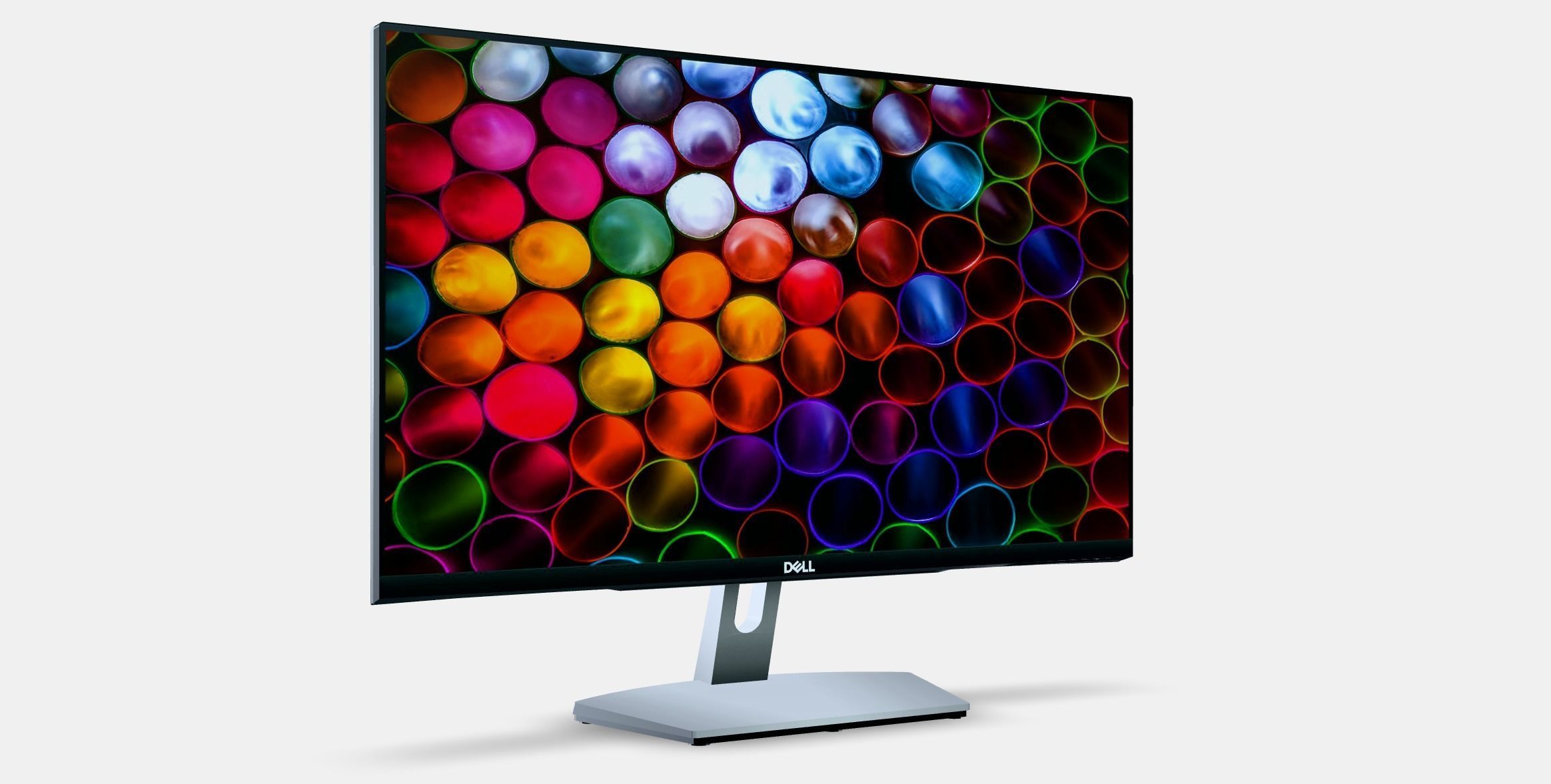 238 Dell S2421H Style Low-poly 3D model_9