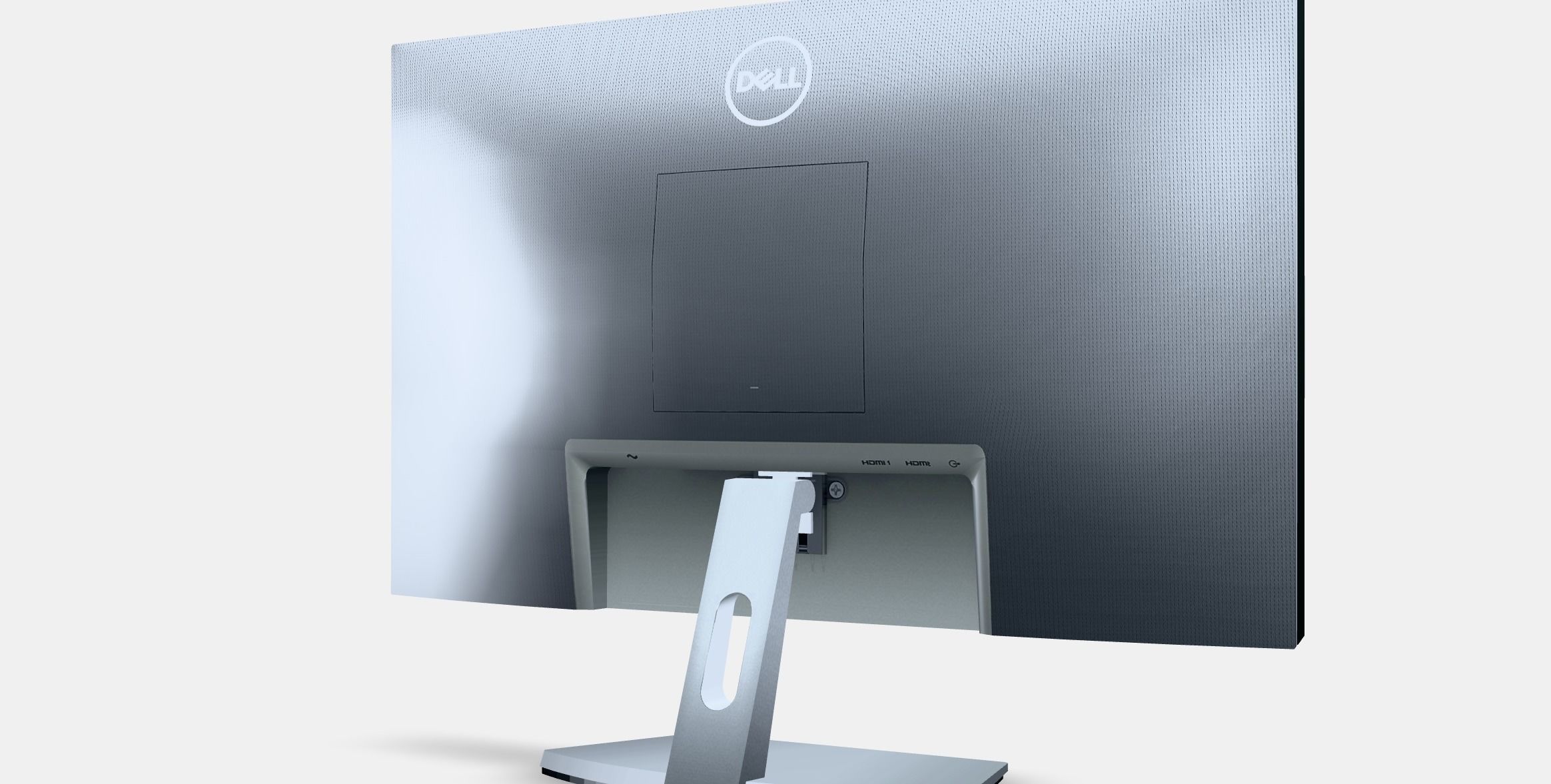 238 Dell S2421H Style Low-poly 3D model_7