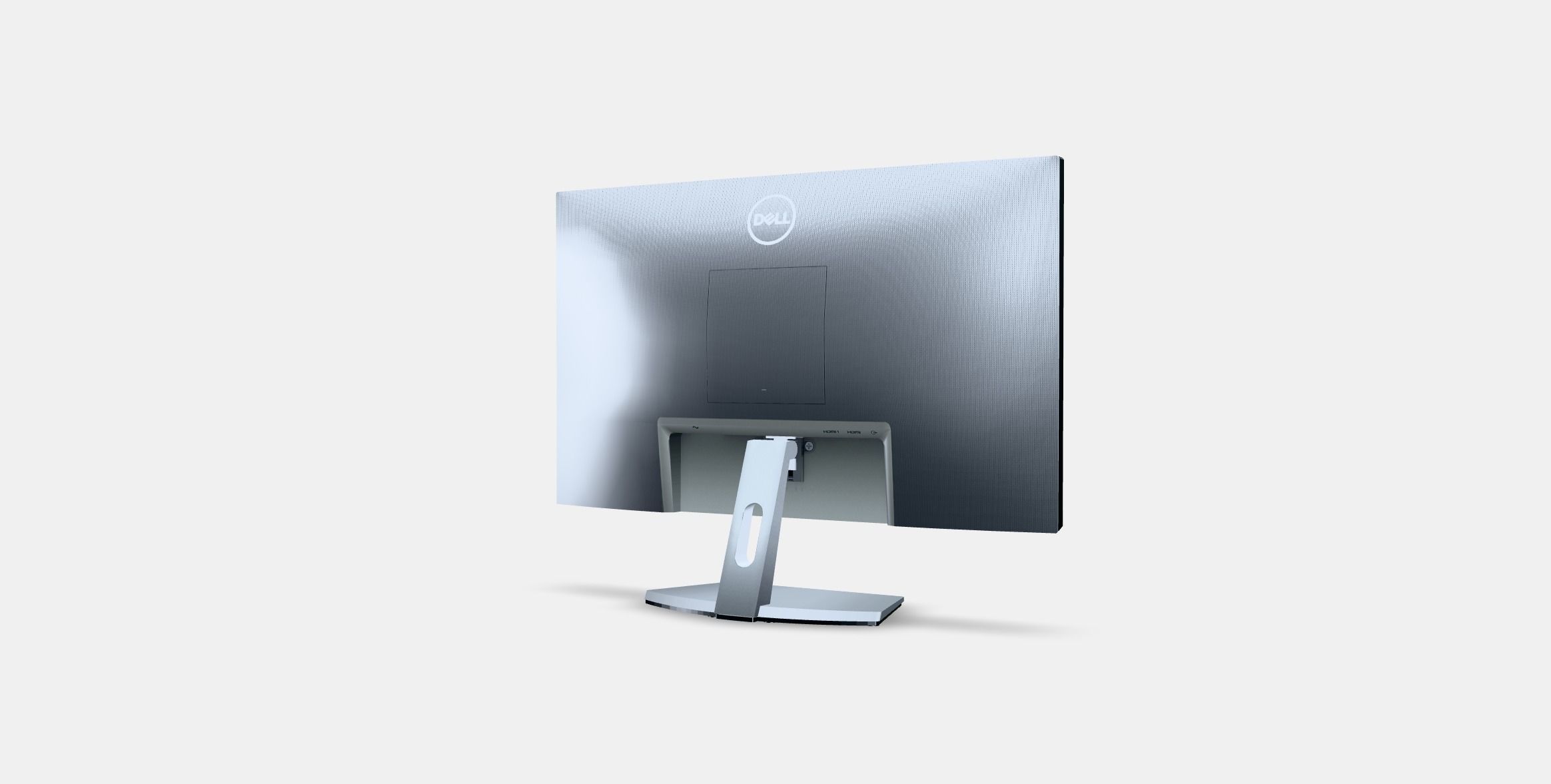 238 Dell S2421H Style Low-poly 3D model_5