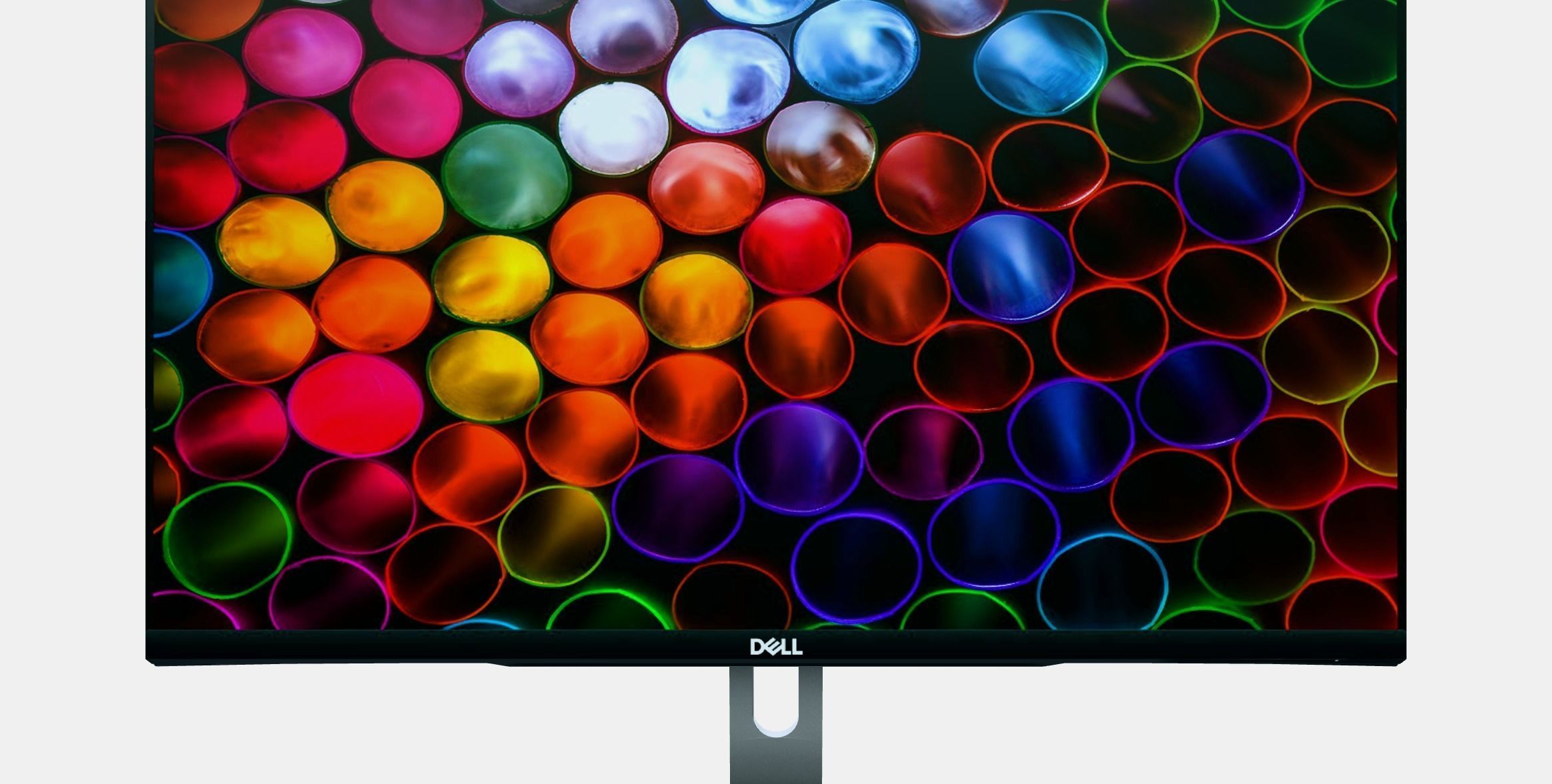 238 Dell S2421H Style Low-poly 3D model_13