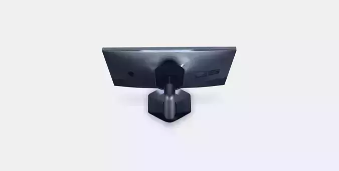 24 Dell E2423H Essential Low-poly 3D model
