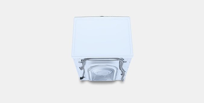 SAMSUNG WW90T554DAE-S7 Low-poly 3D model