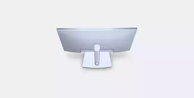 238 Dell UltraSharp U2422HE Low-poly 3D model