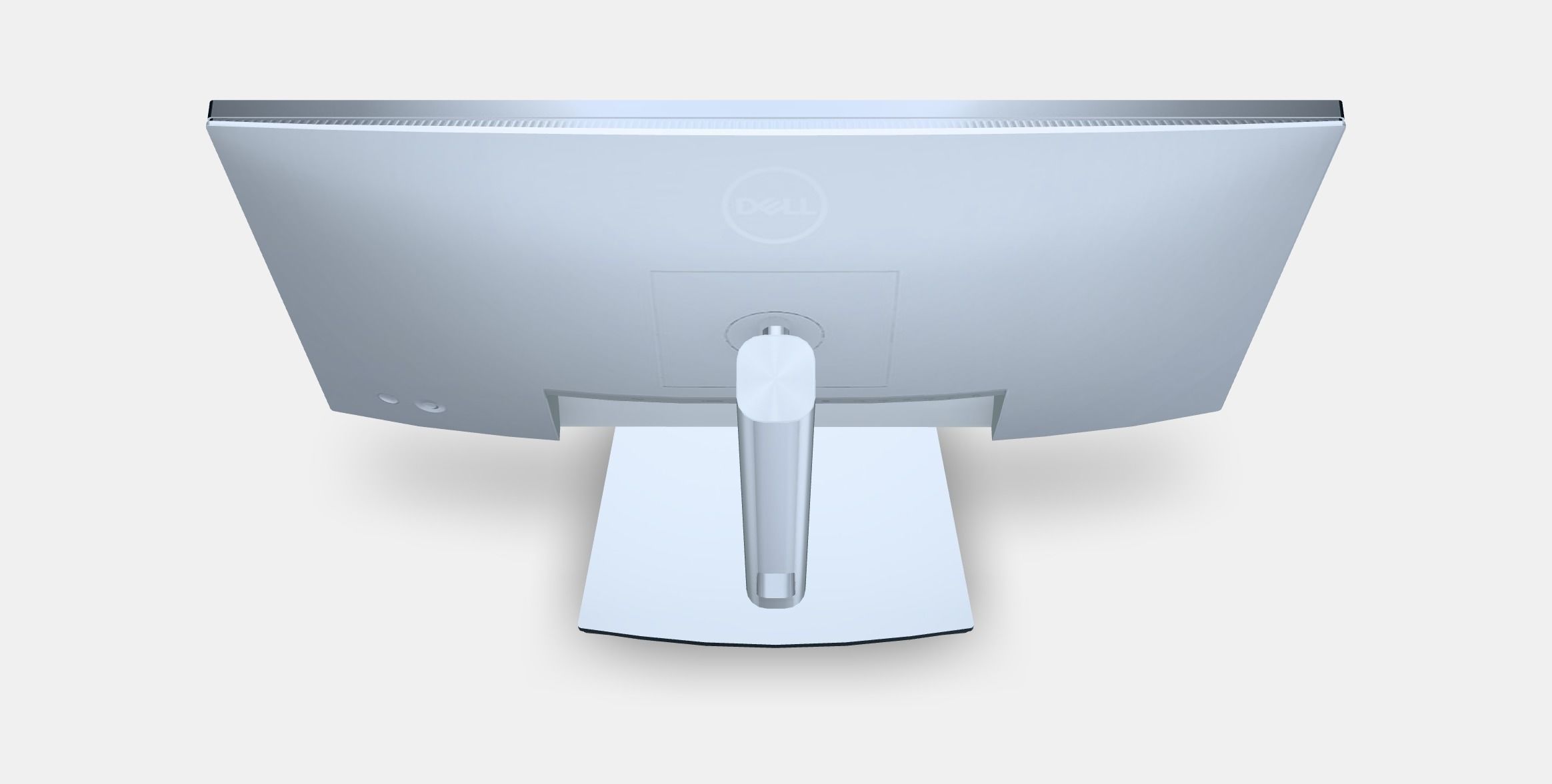 238 Dell UltraSharp U2422HE Low-poly 3D model_3