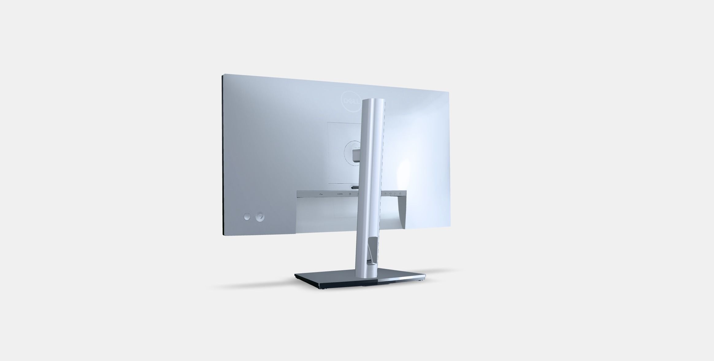 238 Dell UltraSharp U2422HE Low-poly 3D model_16