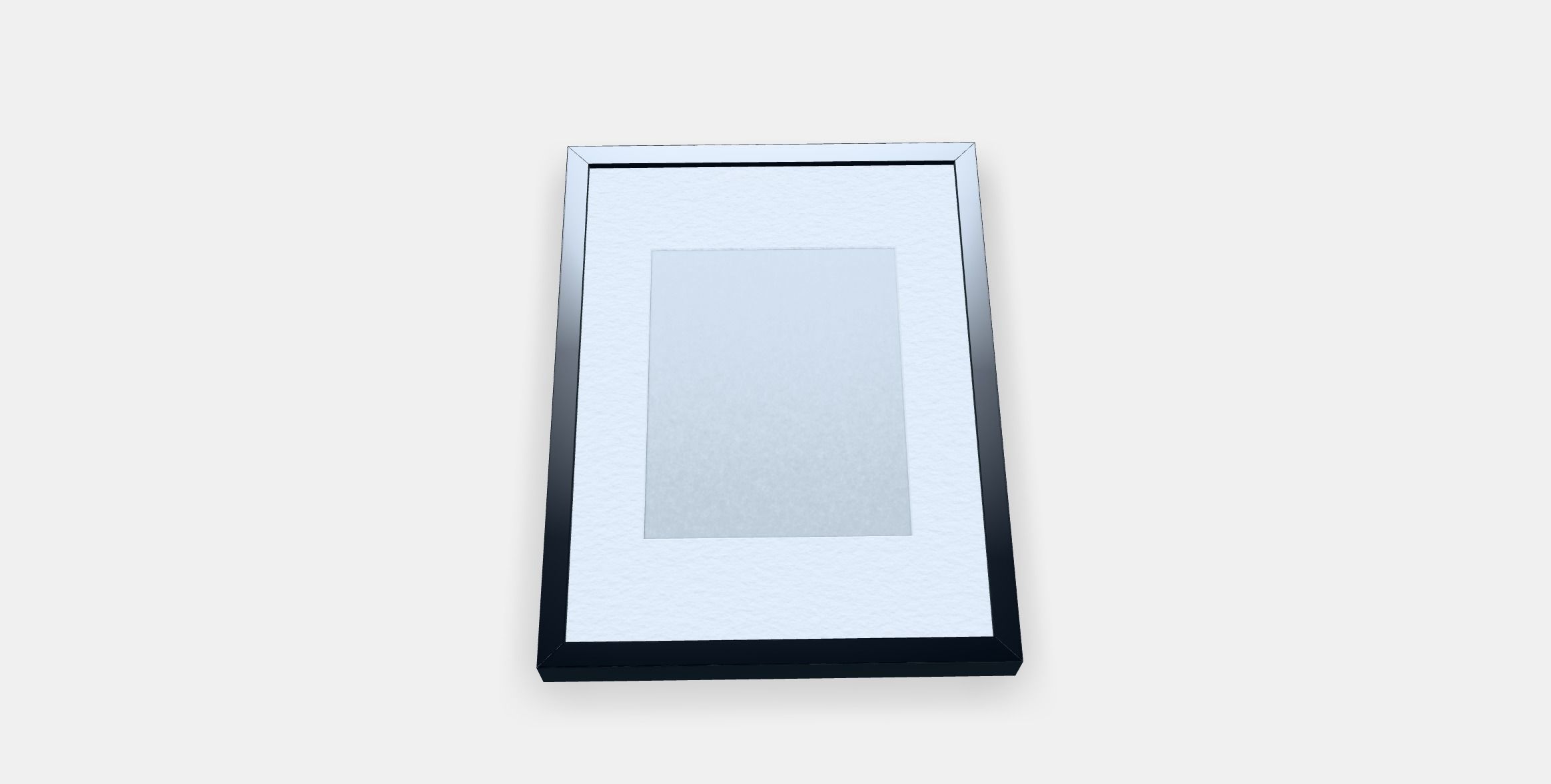 RIBBA Frame 7 Low-poly 3D model_3