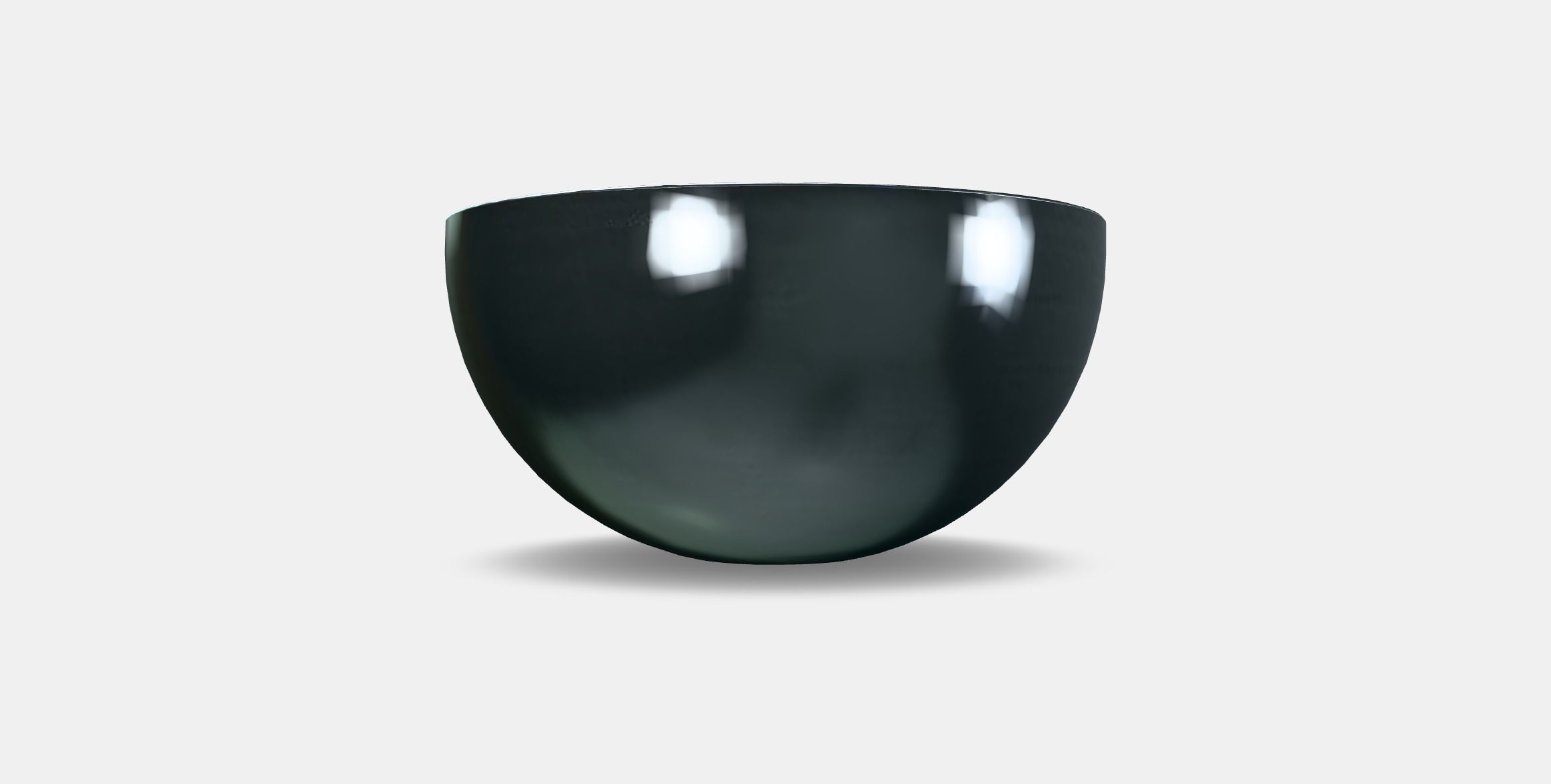 BLANDA BLANK Serving bowl 3 Low-poly 3D model_16