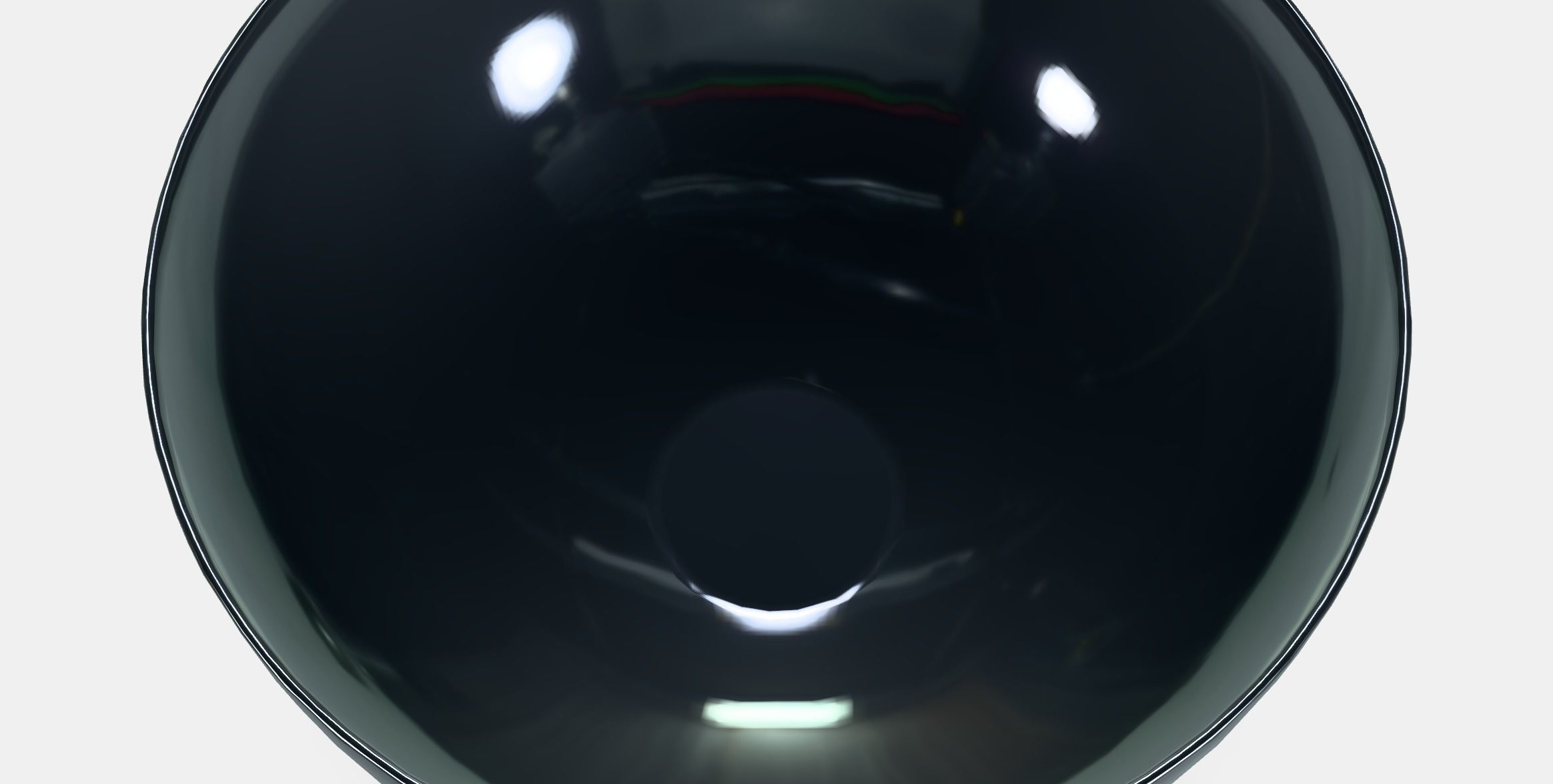 BLANDA BLANK Serving bowl 3 Low-poly 3D model_3