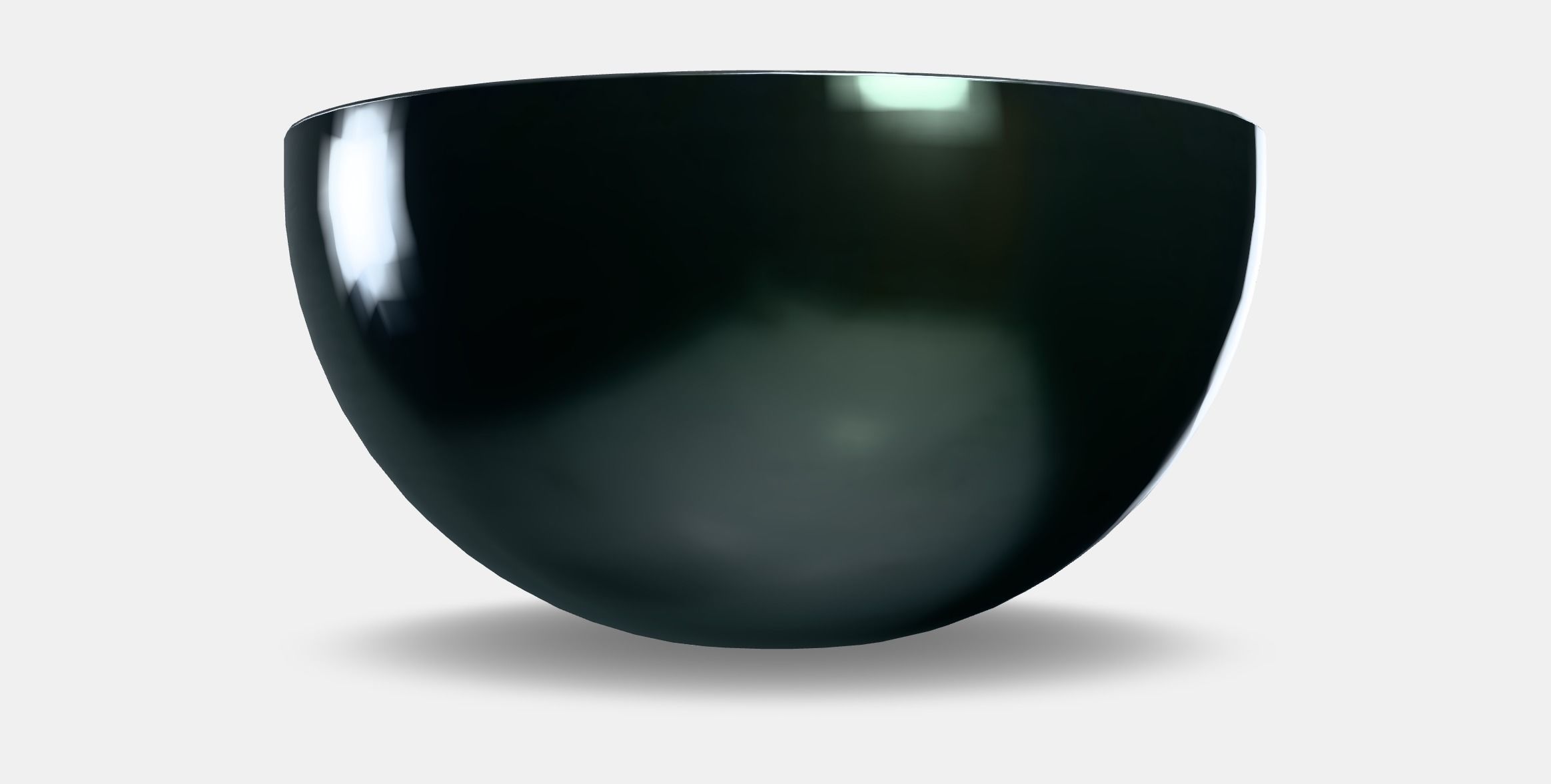 BLANDA BLANK Serving bowl 3 Low-poly 3D model_9