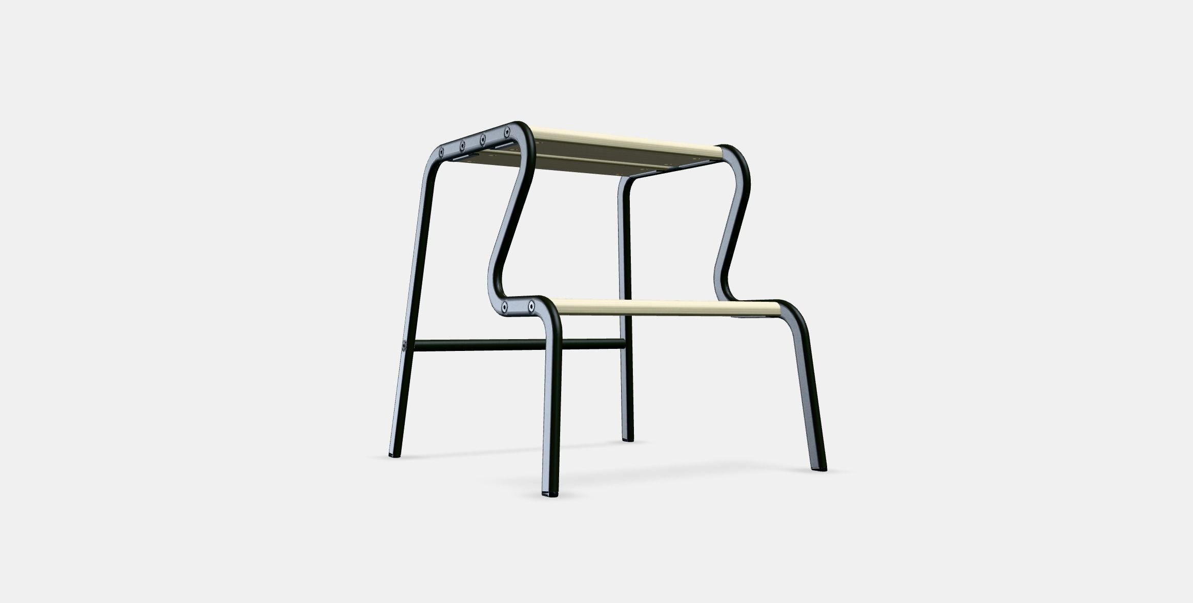 GRUBBAN Step stool 1 Low-poly 3D model_3