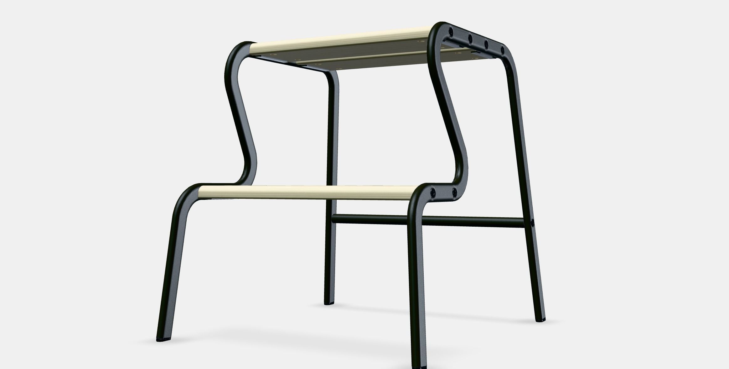 GRUBBAN Step stool 1 Low-poly 3D model_13