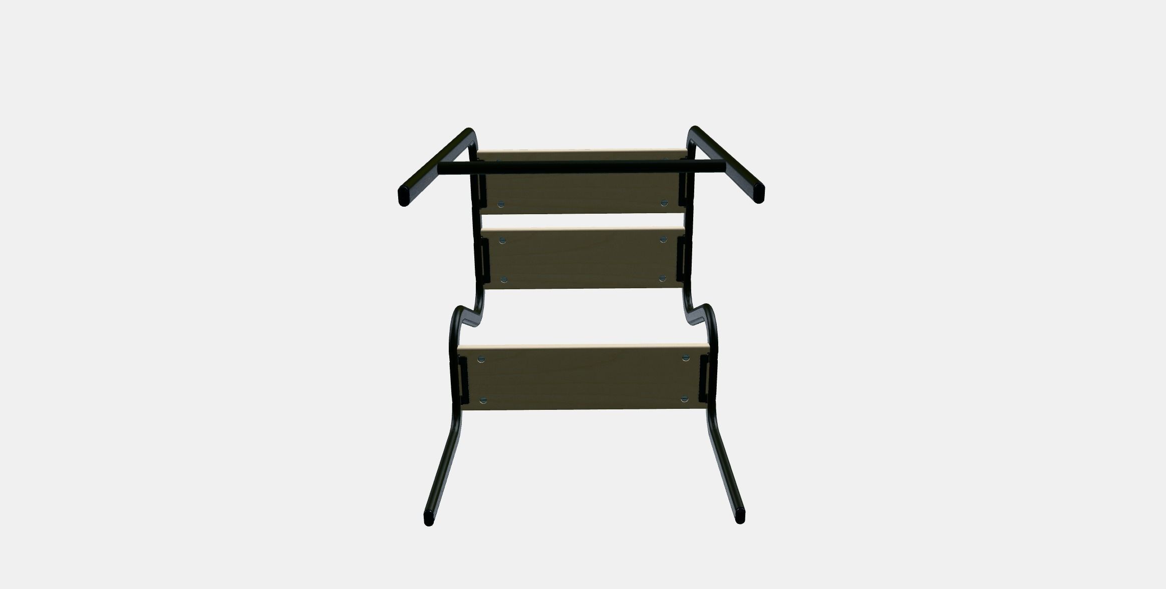 GRUBBAN Step stool 1 Low-poly 3D model_6