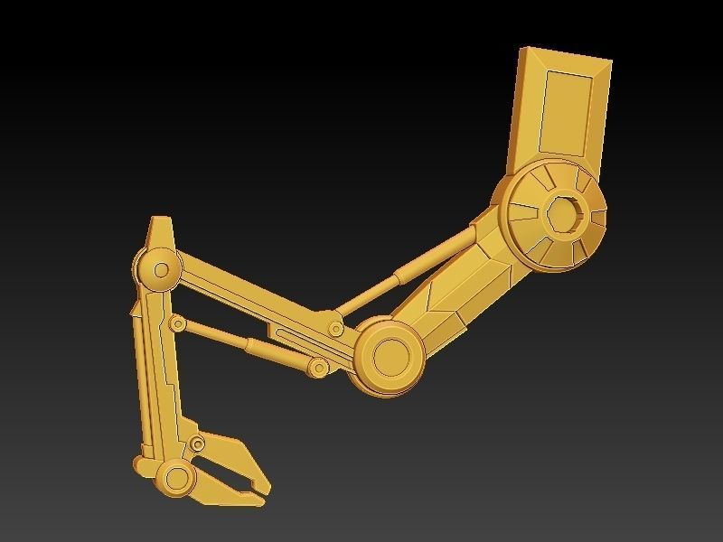 Starwars Imperial Admiral Girl and Probe-droid 3D print model_37