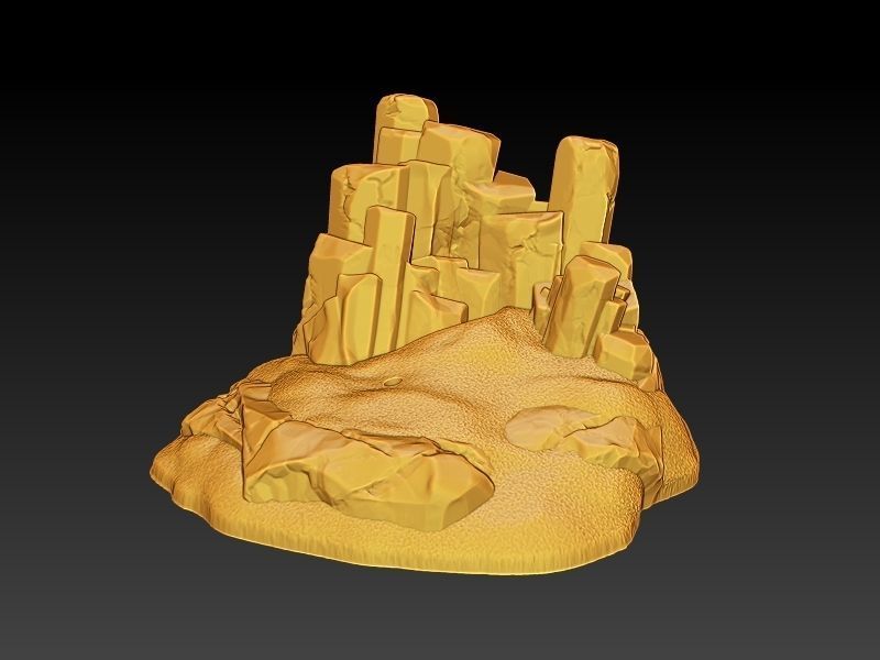 Starwars Imperial Admiral Girl and Probe-droid 3D print model_30