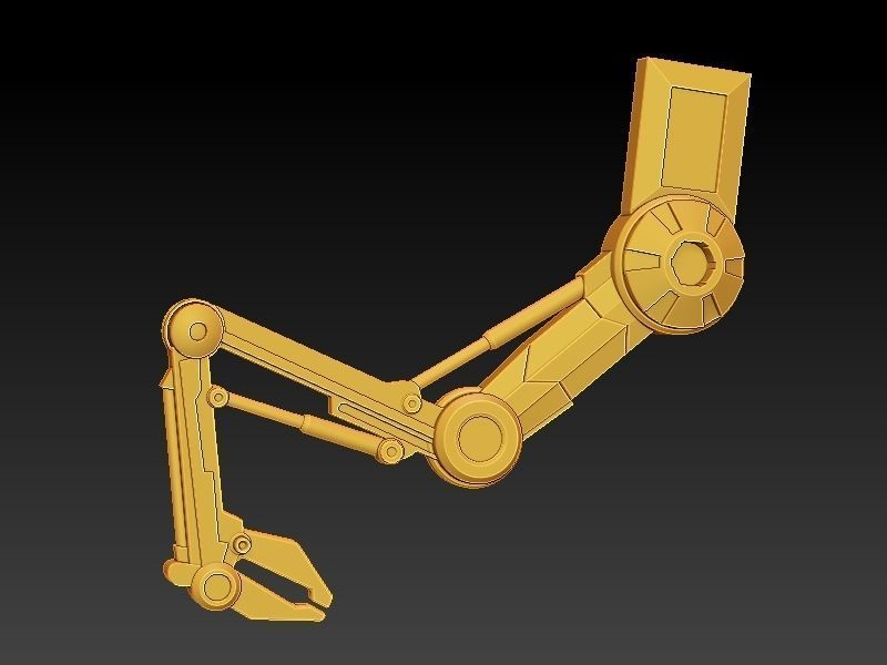 Starwars Imperial Admiral Girl and Probe-droid 3D print model_45