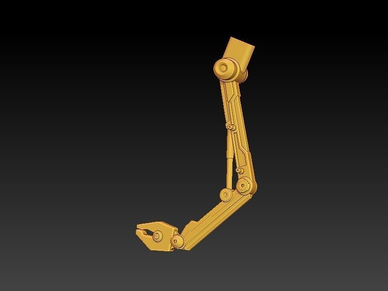 Starwars Imperial Admiral Girl and Probe-droid 3D print model_41