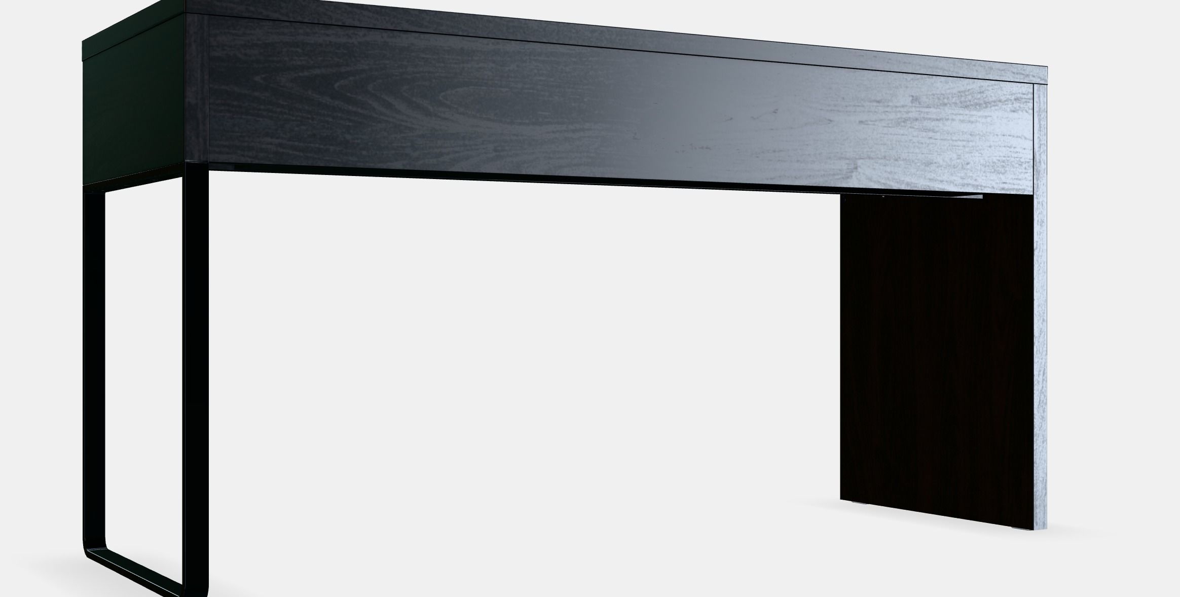 MICKE Desk 9 Low-poly 3D model_4