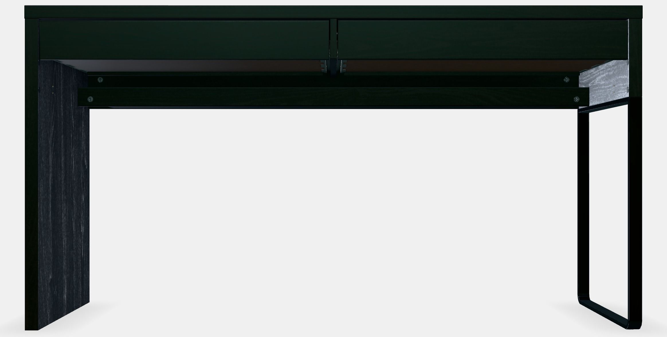 MICKE Desk 9 Low-poly 3D model_11