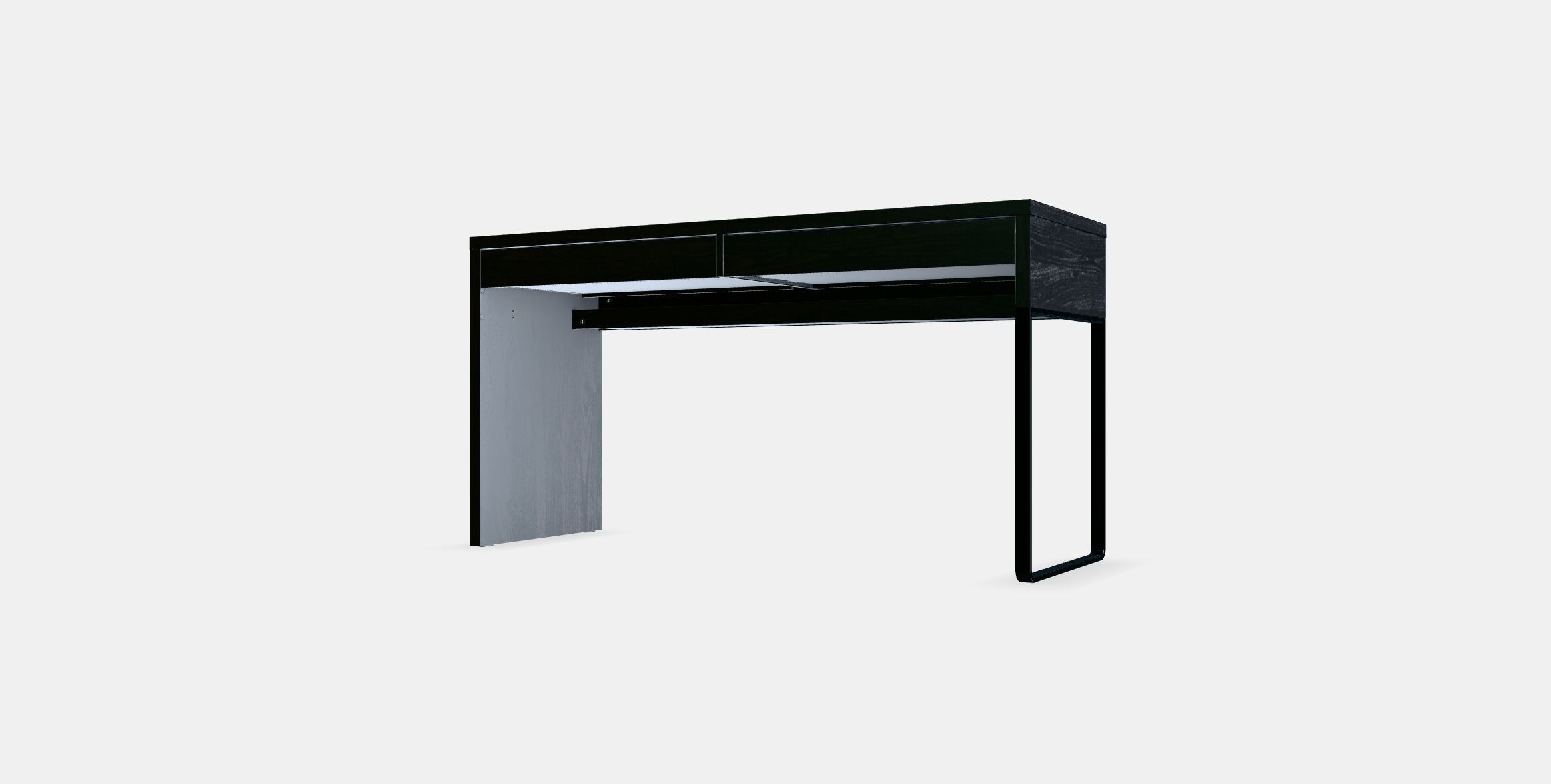 MICKE Desk 9 Low-poly 3D model_12