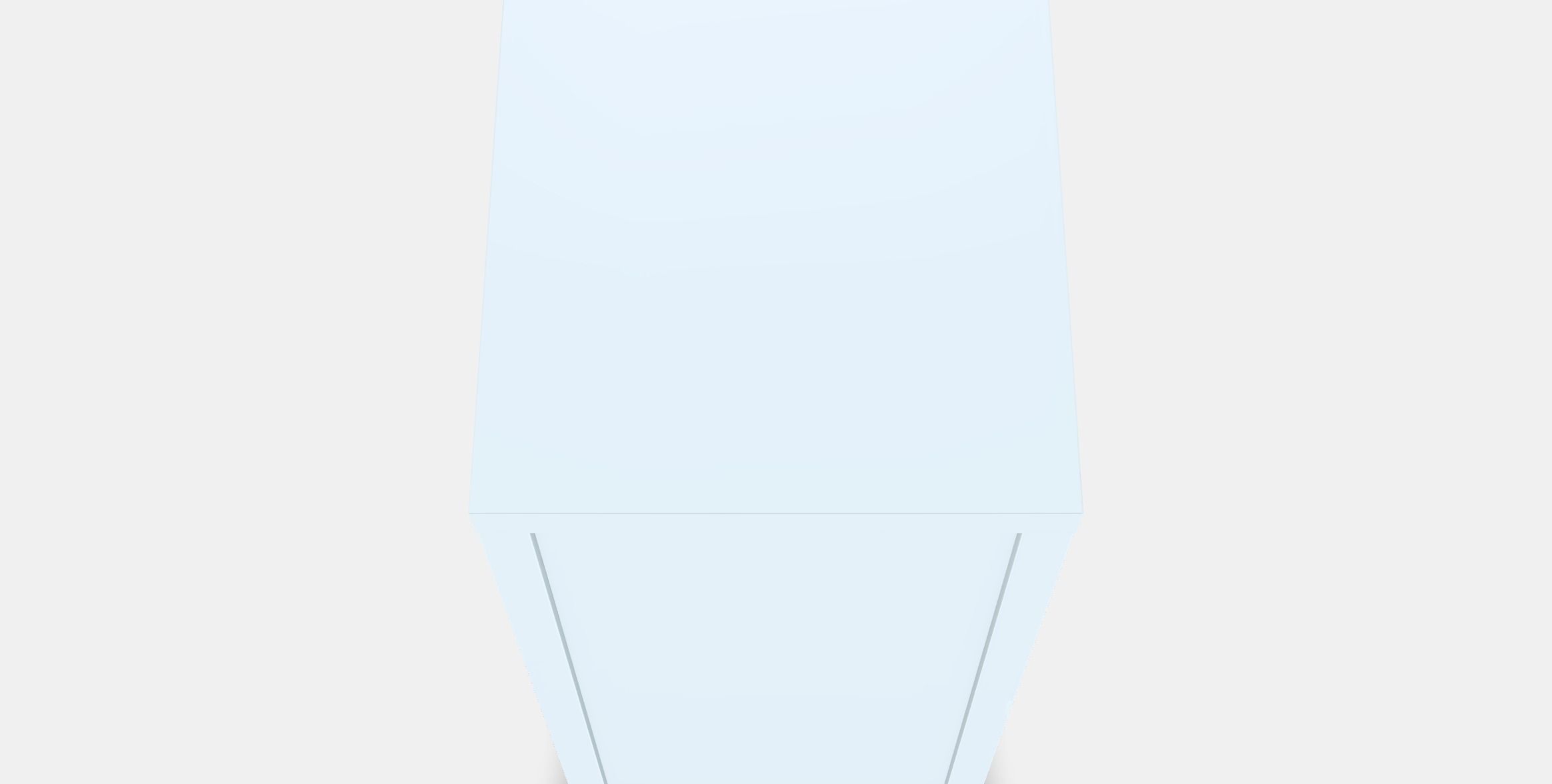 MICKE Drawer unit-drop file storage Low-poly 3D model_4