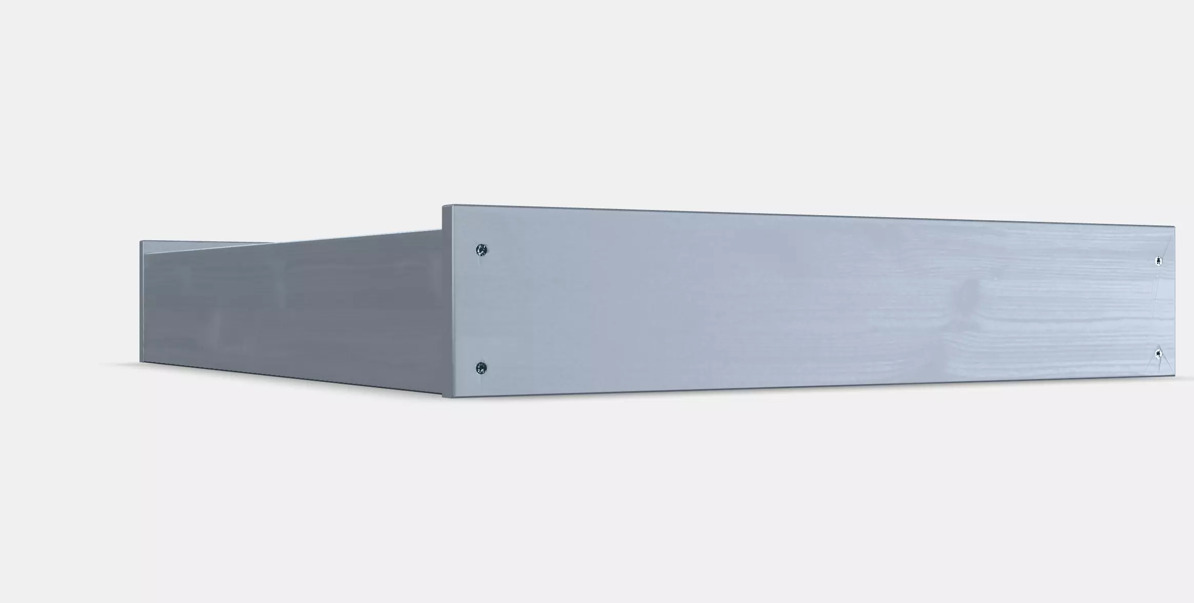 HEMNES Mirror cabinet with 2 doors 1 Low-poly 3D model_0