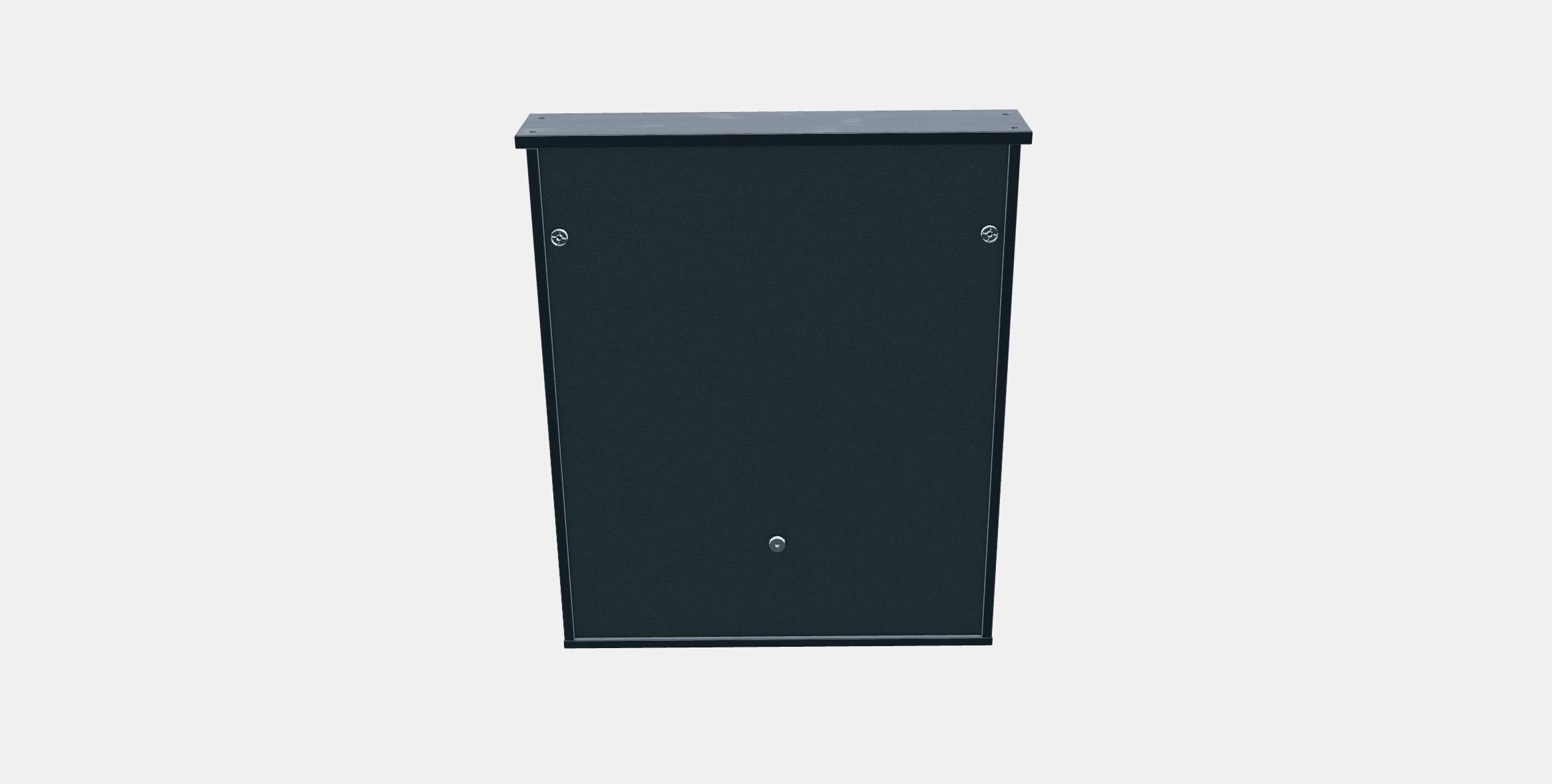 HEMNES Mirror cabinet with 2 doors 1 Low-poly 3D model_7