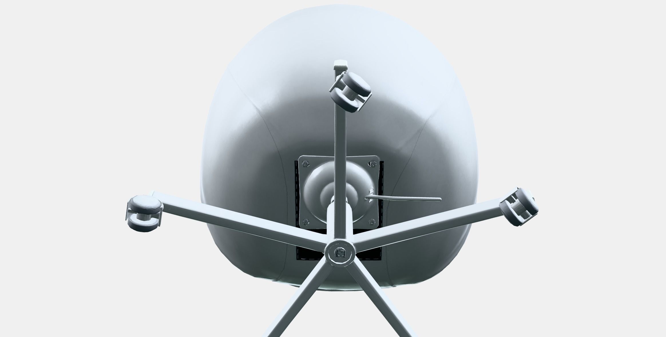 SKRUVSTA Swivel chair 3 Low-poly 3D model_9