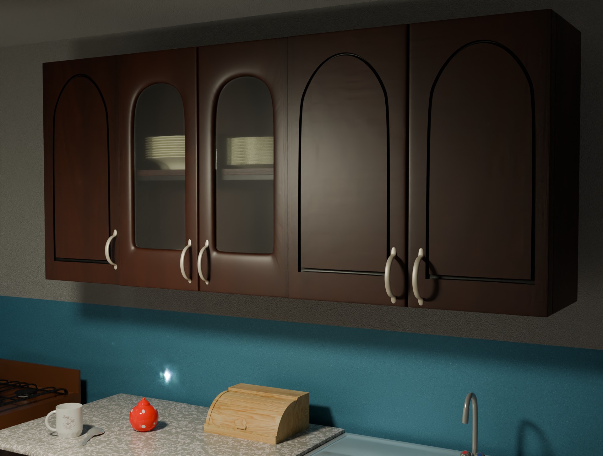 Kitchen 3D model_1