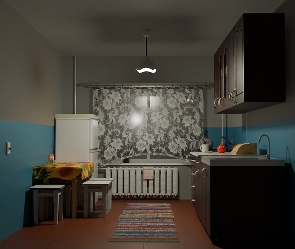 Kitchen 3D model
