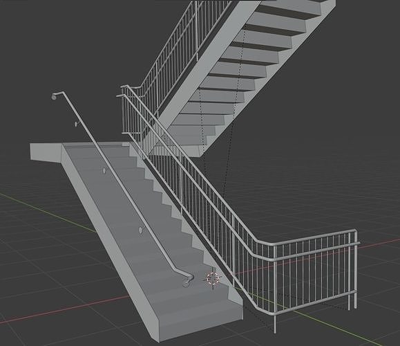 Staircase 3D model