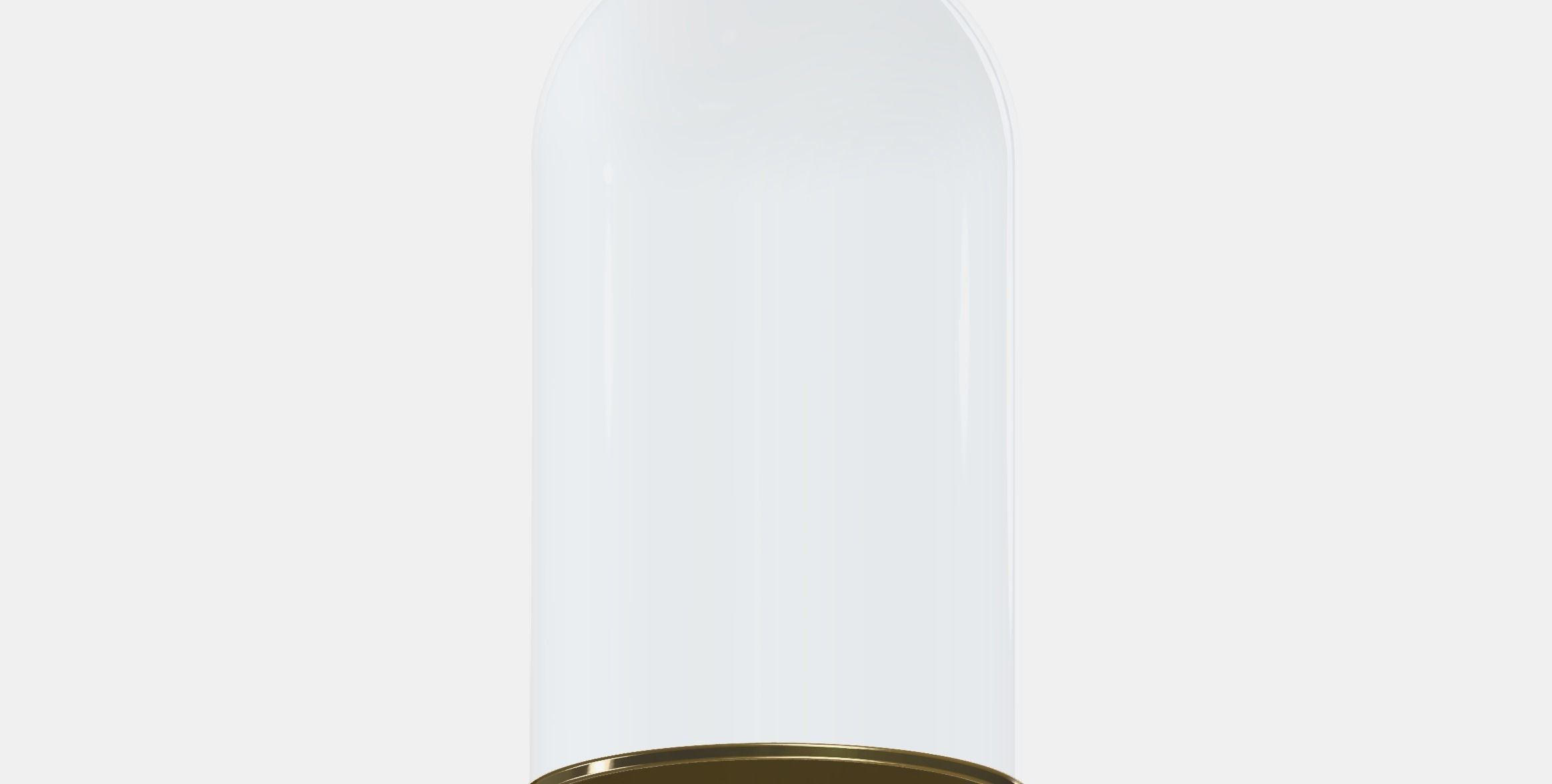 BEGAVNING Glass dome with base 1 Low-poly 3D model_13