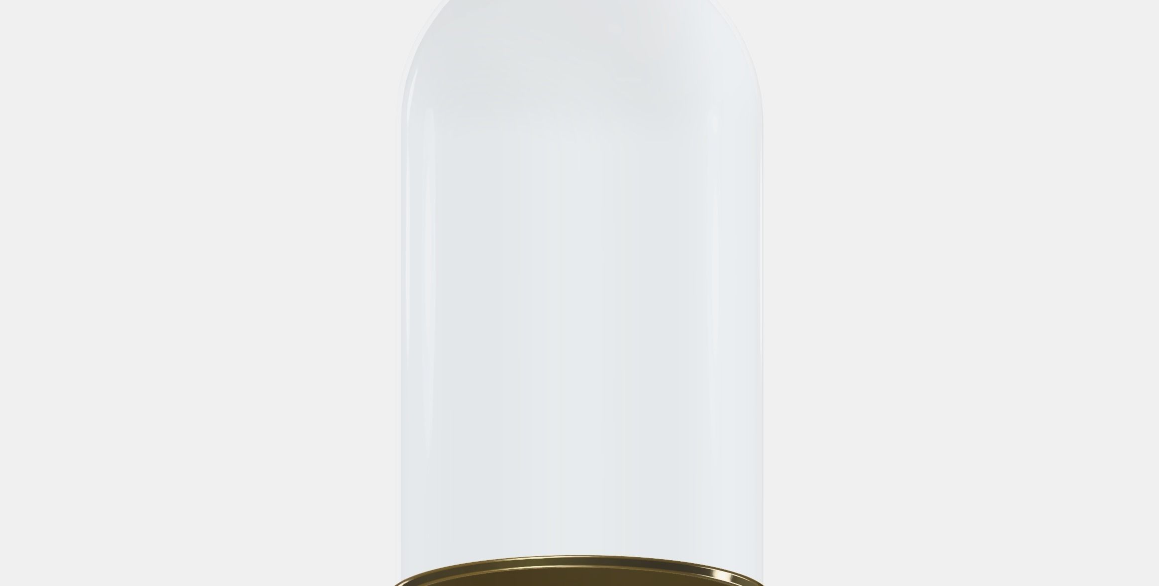 BEGAVNING Glass dome with base 1 Low-poly 3D model_9