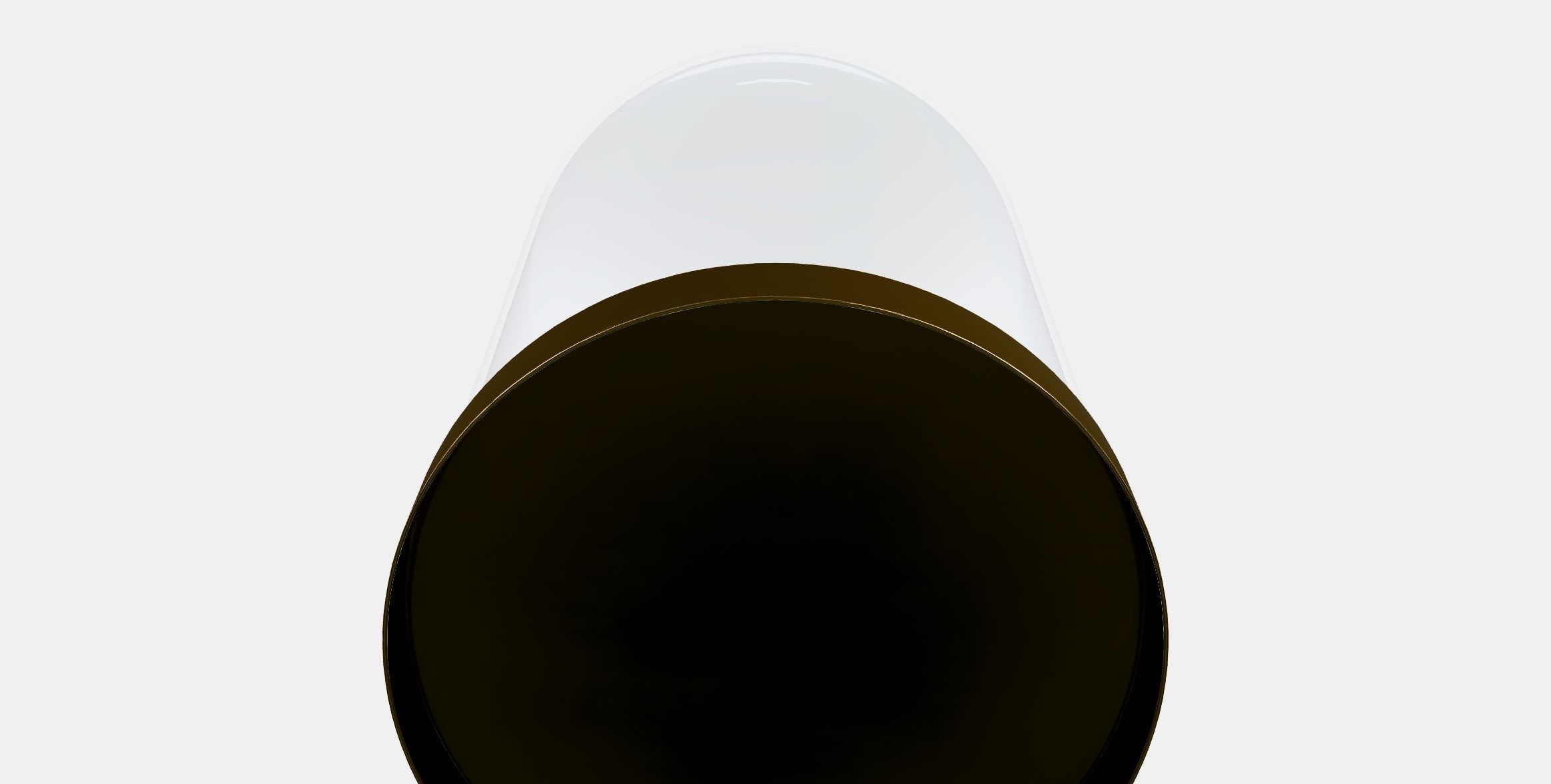 BEGAVNING Glass dome with base 1 Low-poly 3D model_8